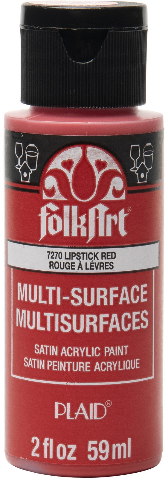 FolkArt Acrylic Paint 2oz Lipstick Red