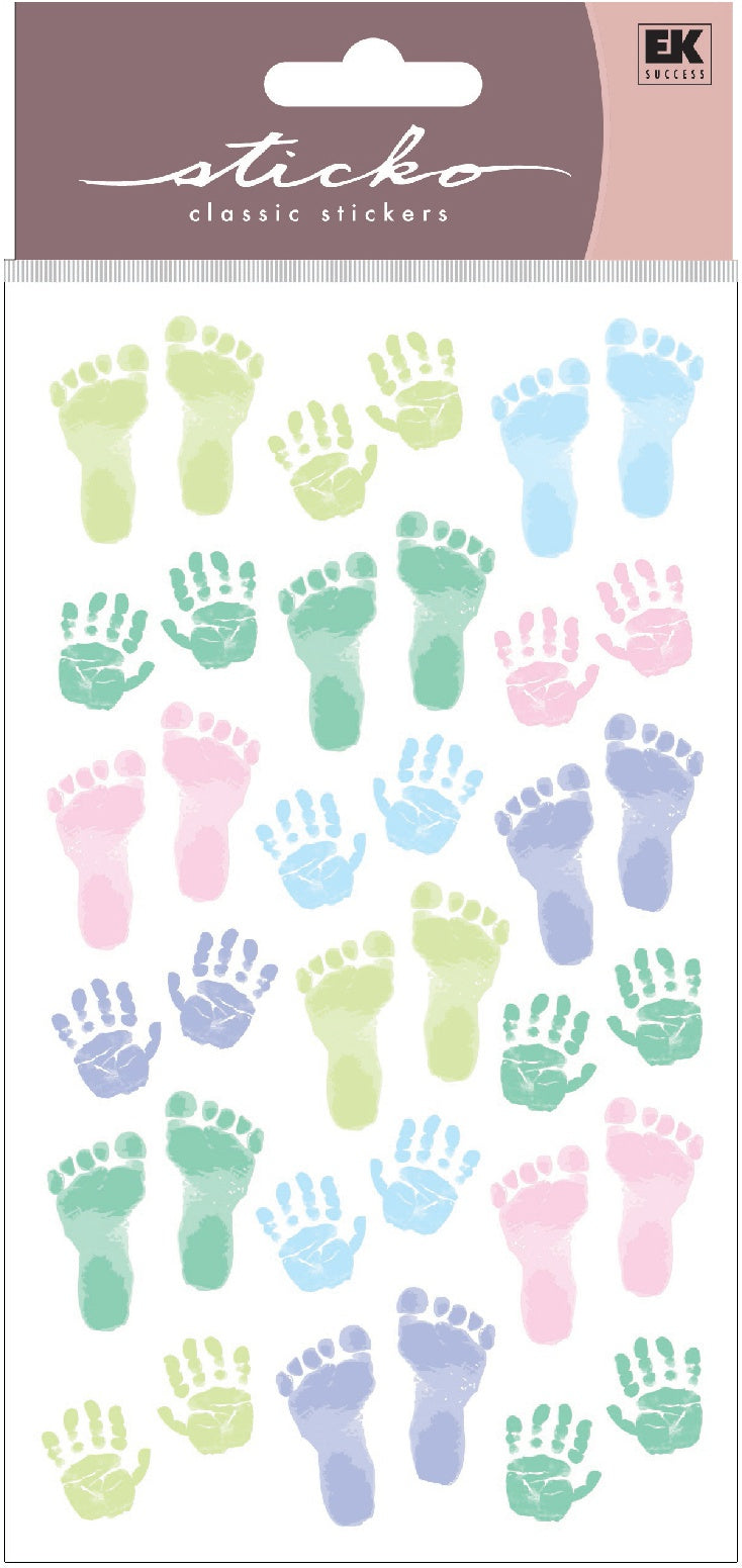 Sticko Stickers Pastel Baby Prints