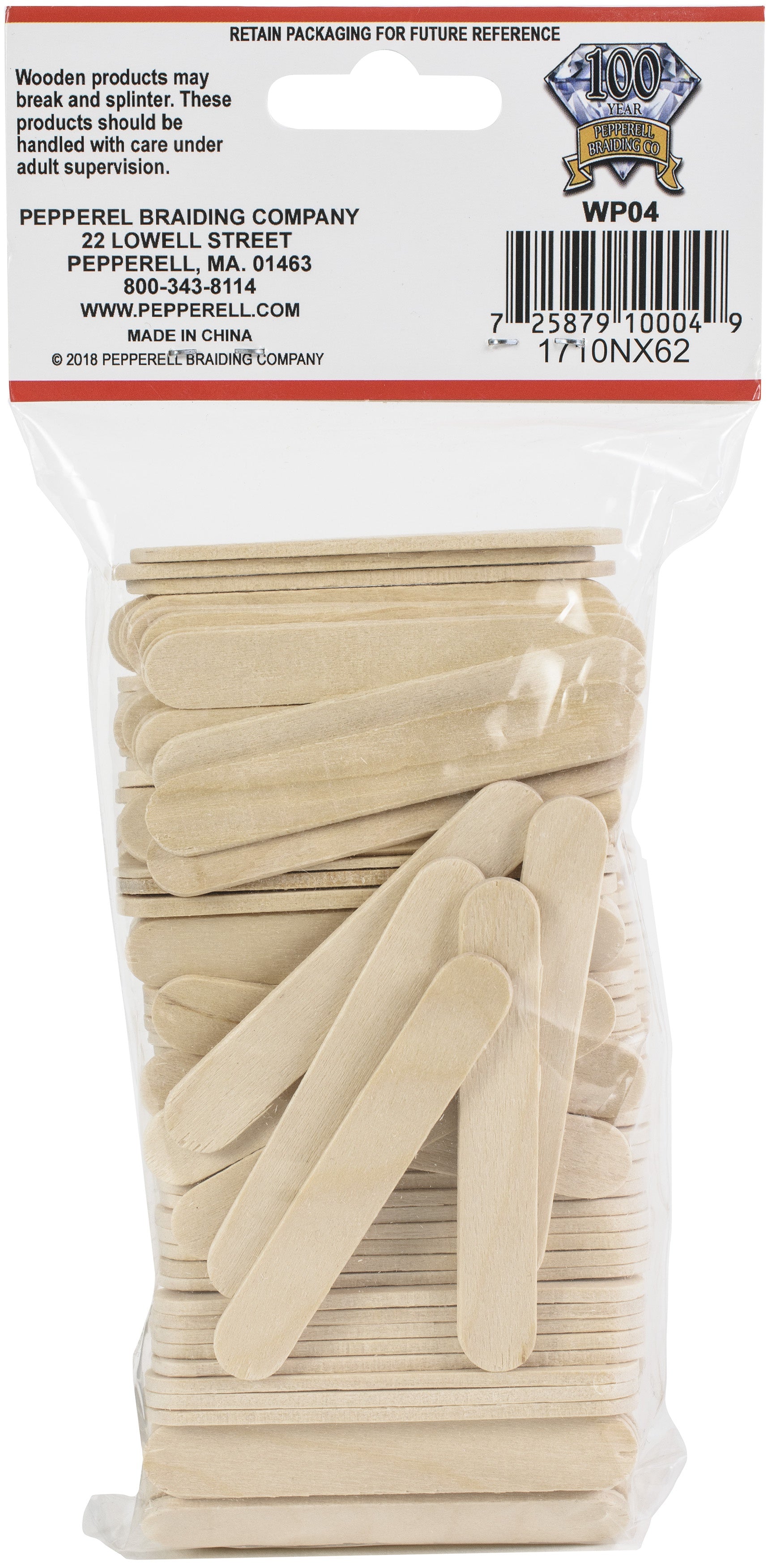 Mini Craft Sticks 2-1/2"X3/8" 150/Pkgs 