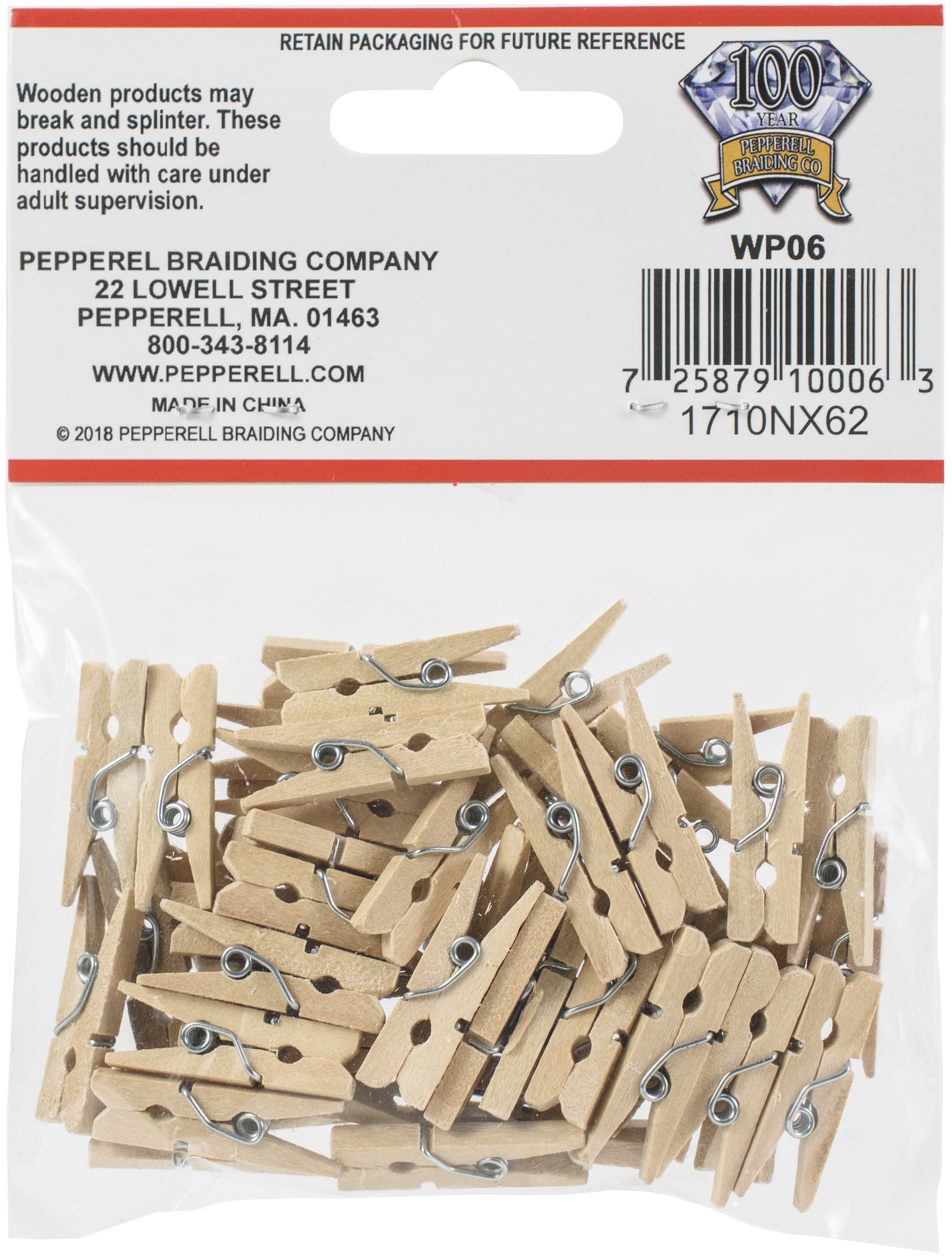 Mini Spring Pins 1"X3/8"X1/8" 50/Pkg 