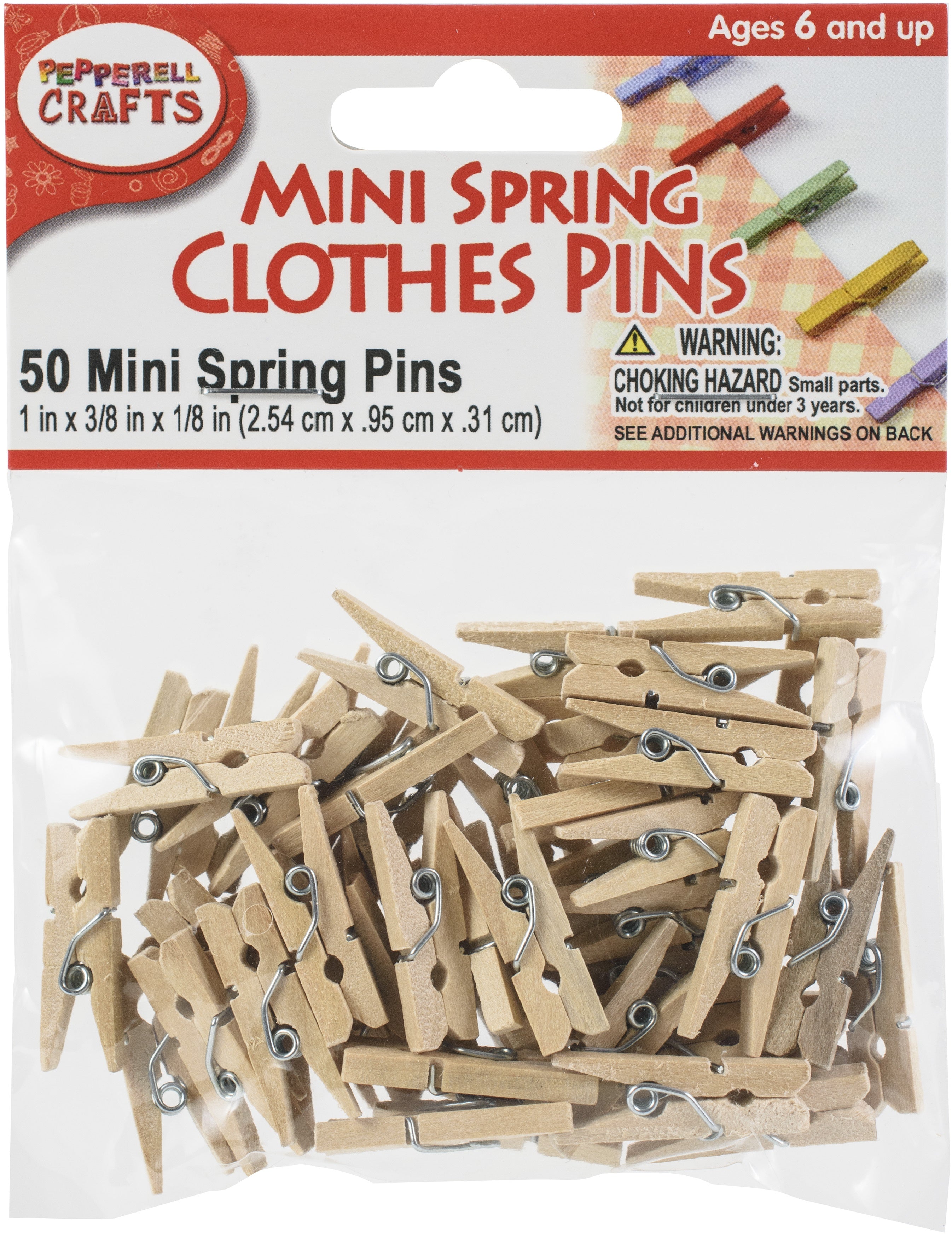 Mini Spring Pins 1"X3/8"X1/8" 50/Pkg 