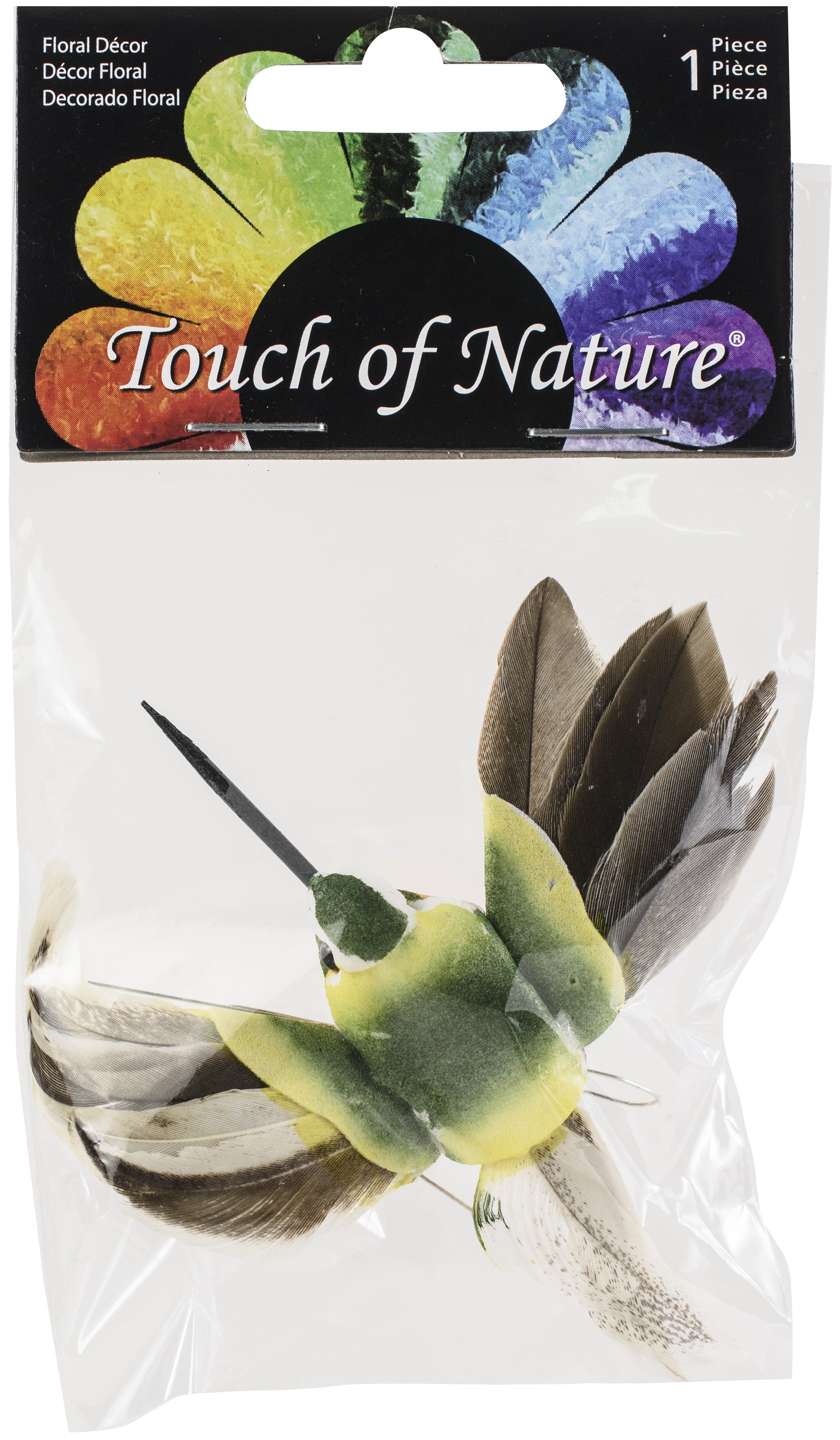 Hummingbird On Wire 2" Green