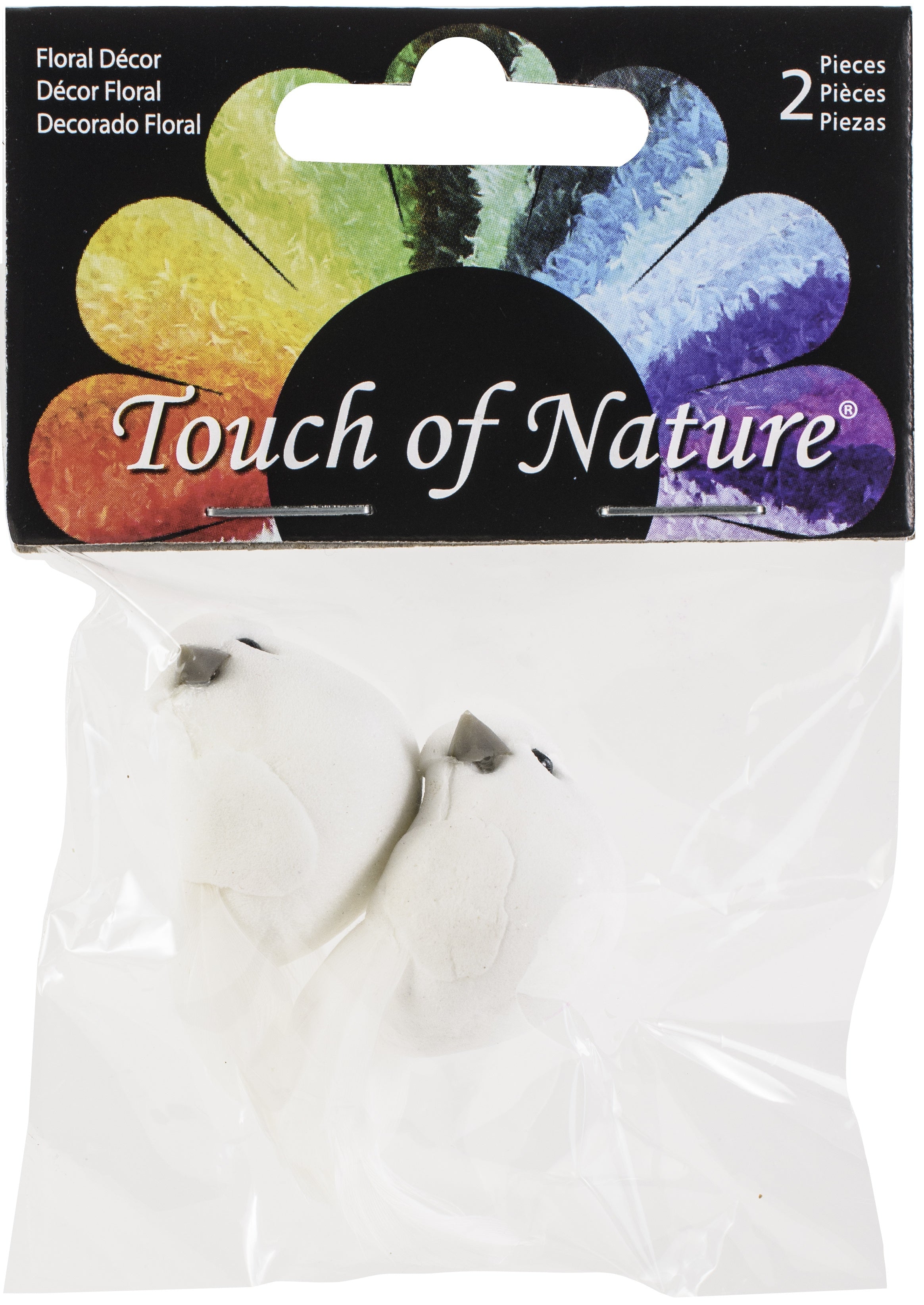 Mini White Doves 1.5" 2/Pkg 