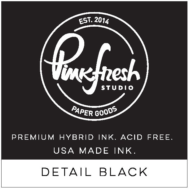 Pinkfresh Studio Hybrid Ink Cube Detail Black