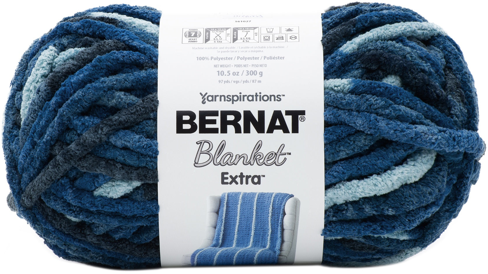 Bernat Blanket Extra Yarn Teal Dreams 