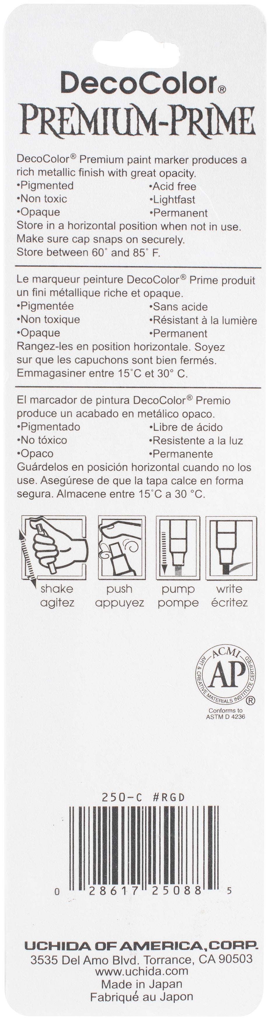 DecoColor Premium 2mm Paint Marker Rose Gold