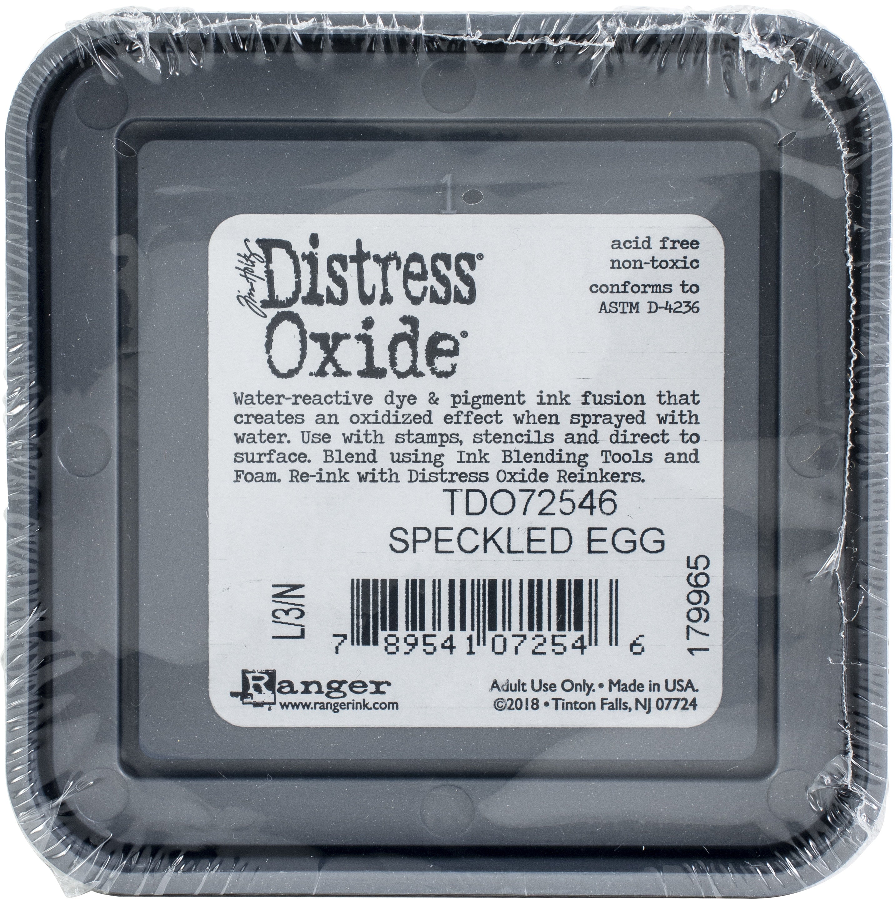 Tim Holtz Distress Oxides Ink Pad Speckled Egg 