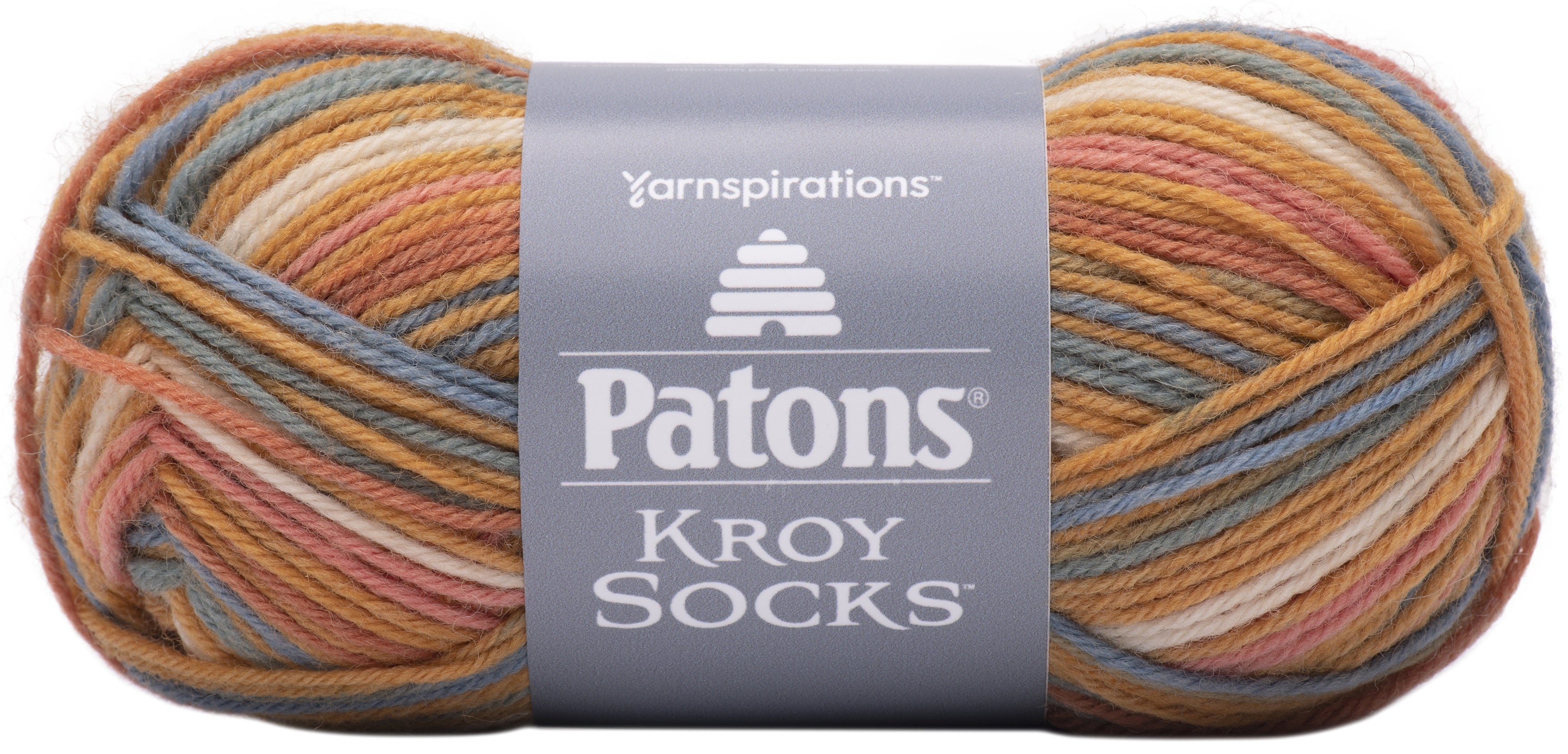 Patons Kroy Socks Yarn Mid Century Stripes