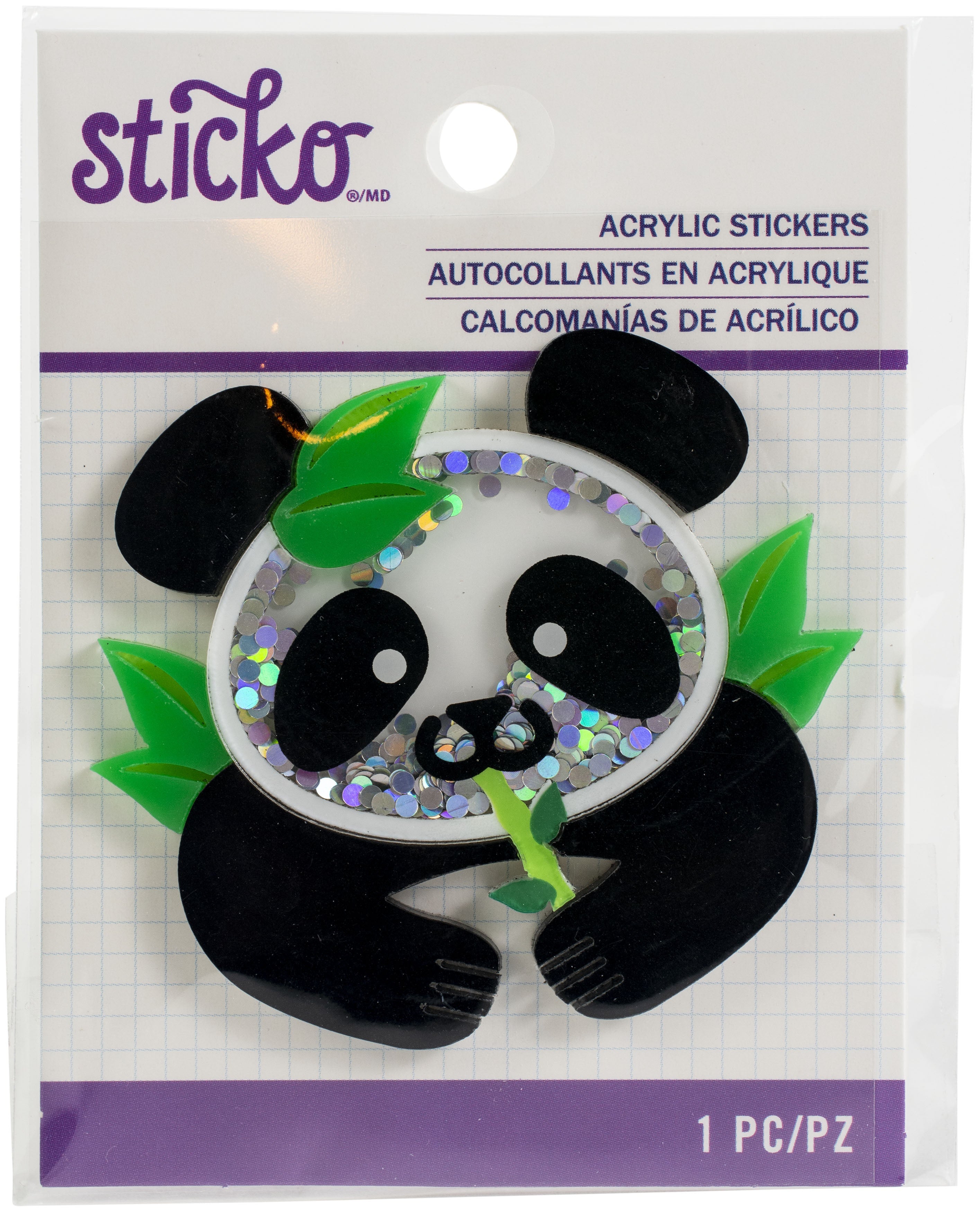 Sticko Acrlic Sticker Panda