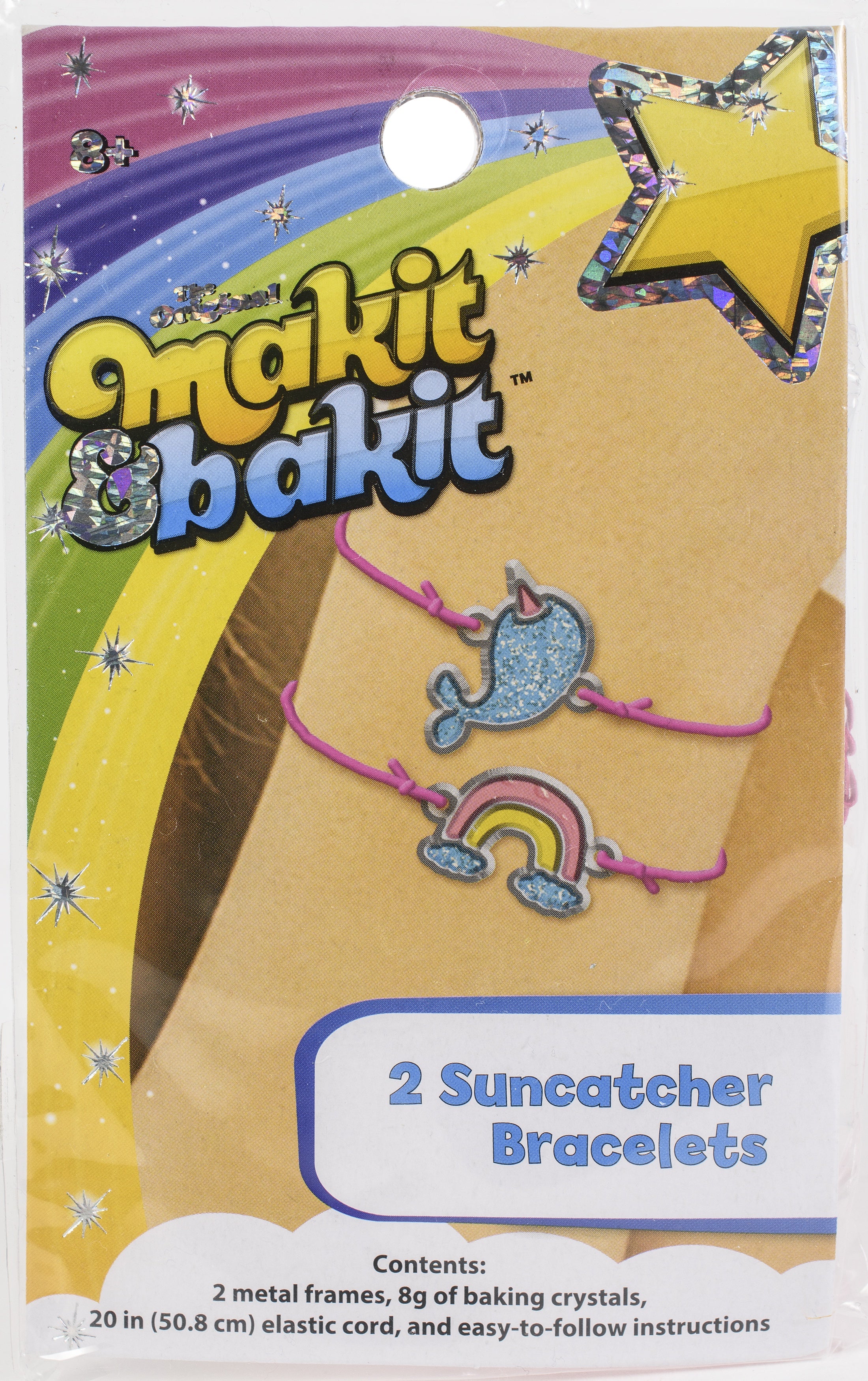 Makit & Bakit Suncatcher Kit Bracelets Charms 2/Pkg