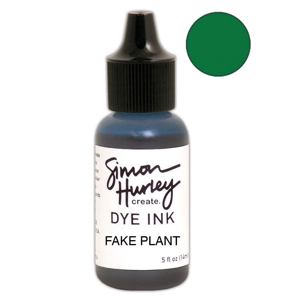 Simon Hurley create. Dye Ink Reinker-Fake Plant