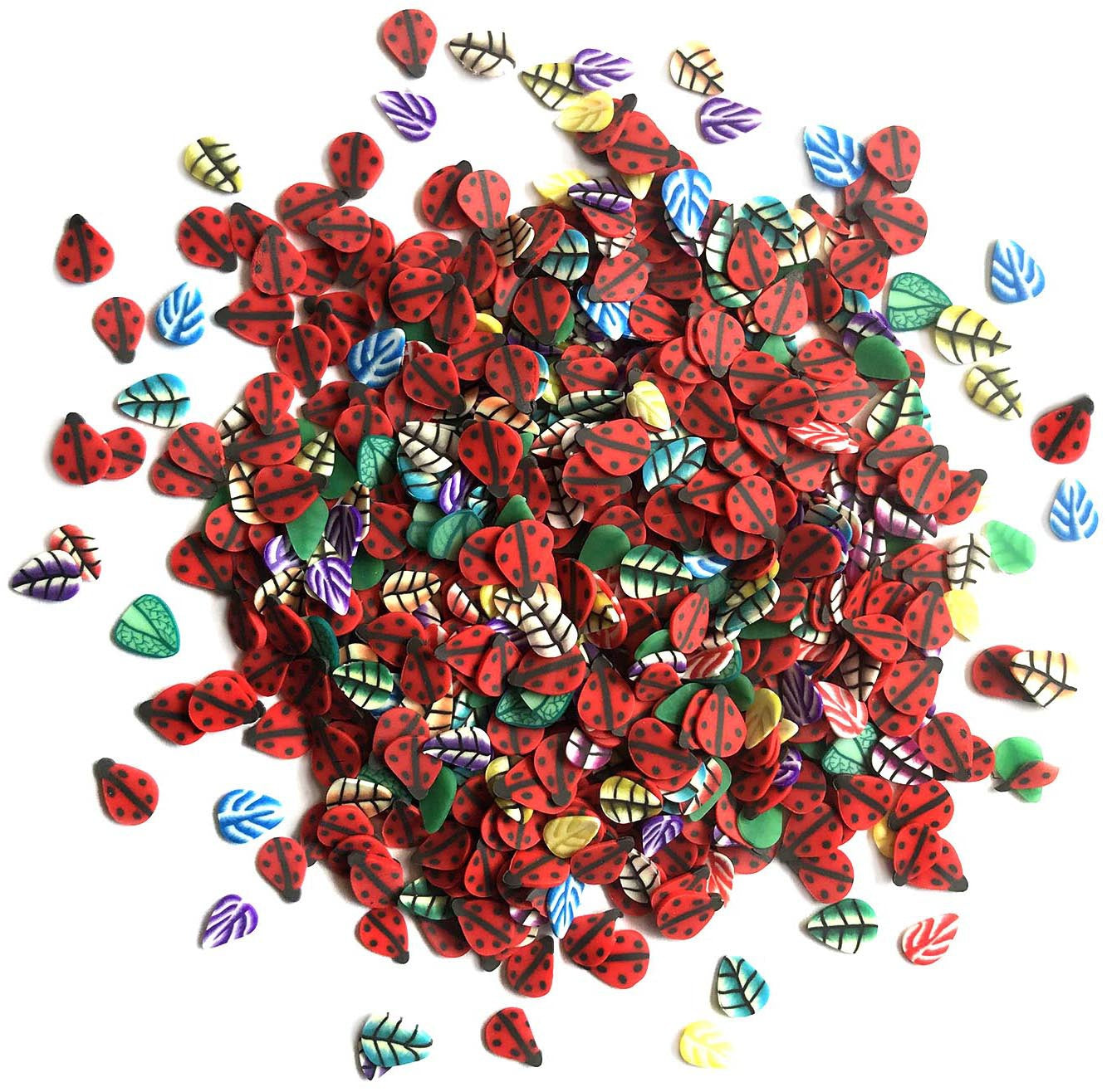 Buttons Galore Sprinkletz Embellishments 12g Ladybugs