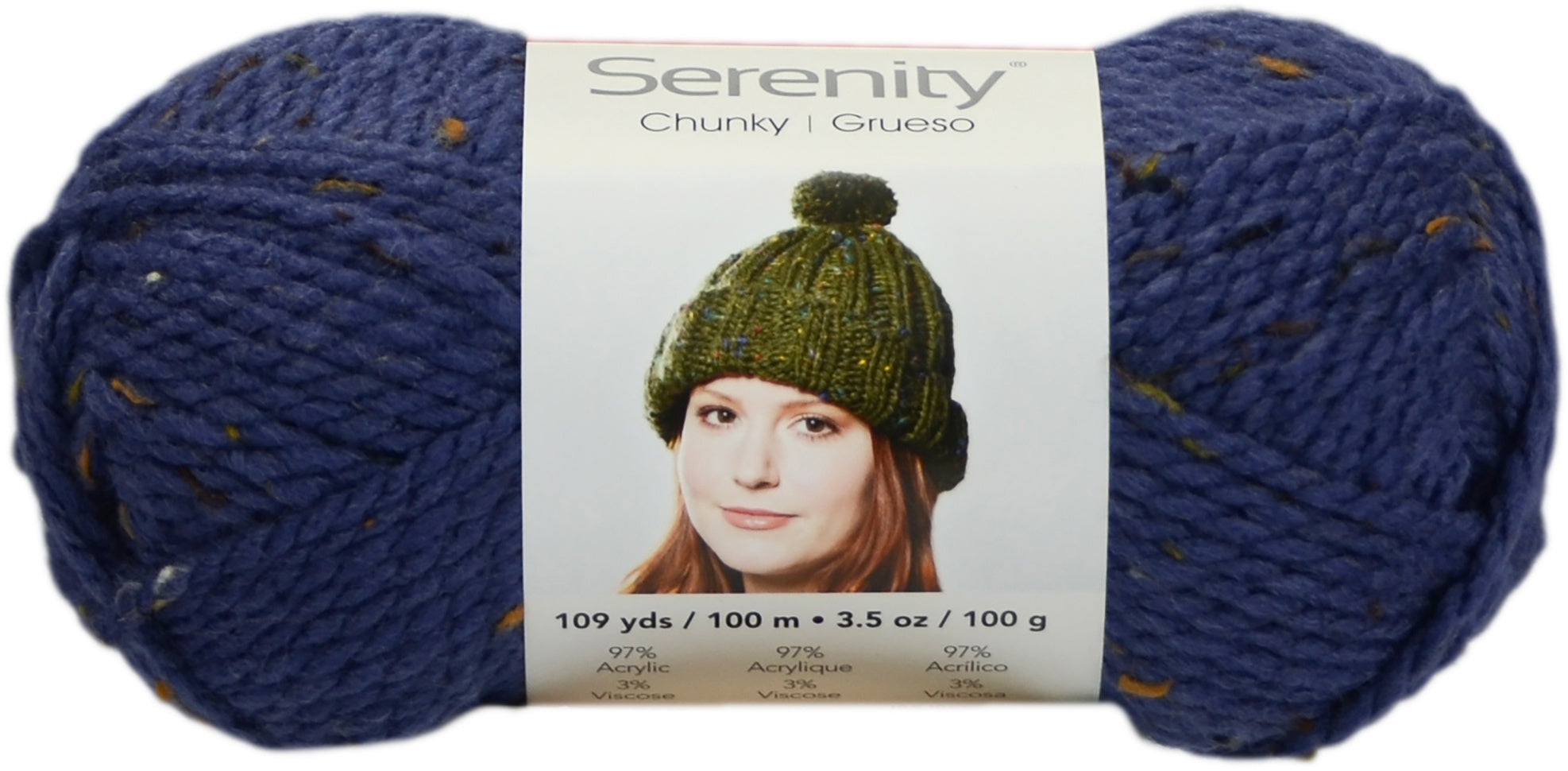 Premier Yarns Serenity Chunky Tweed Yarn Denim