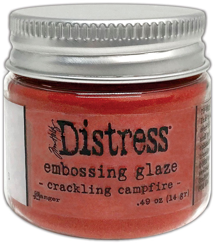 Tim Holtz Distress Embossing Glaze  Crackling Campfire