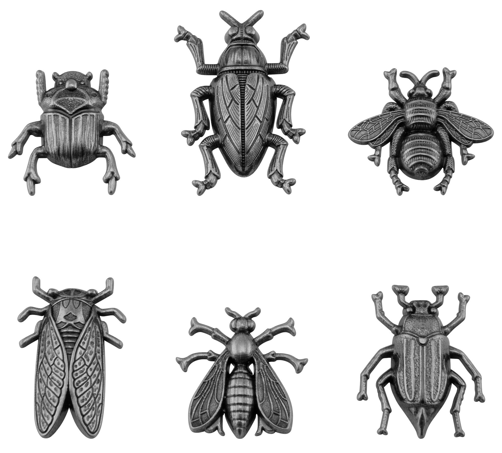 Idea-Ology Metal Adornments 5/Pkg Entomology