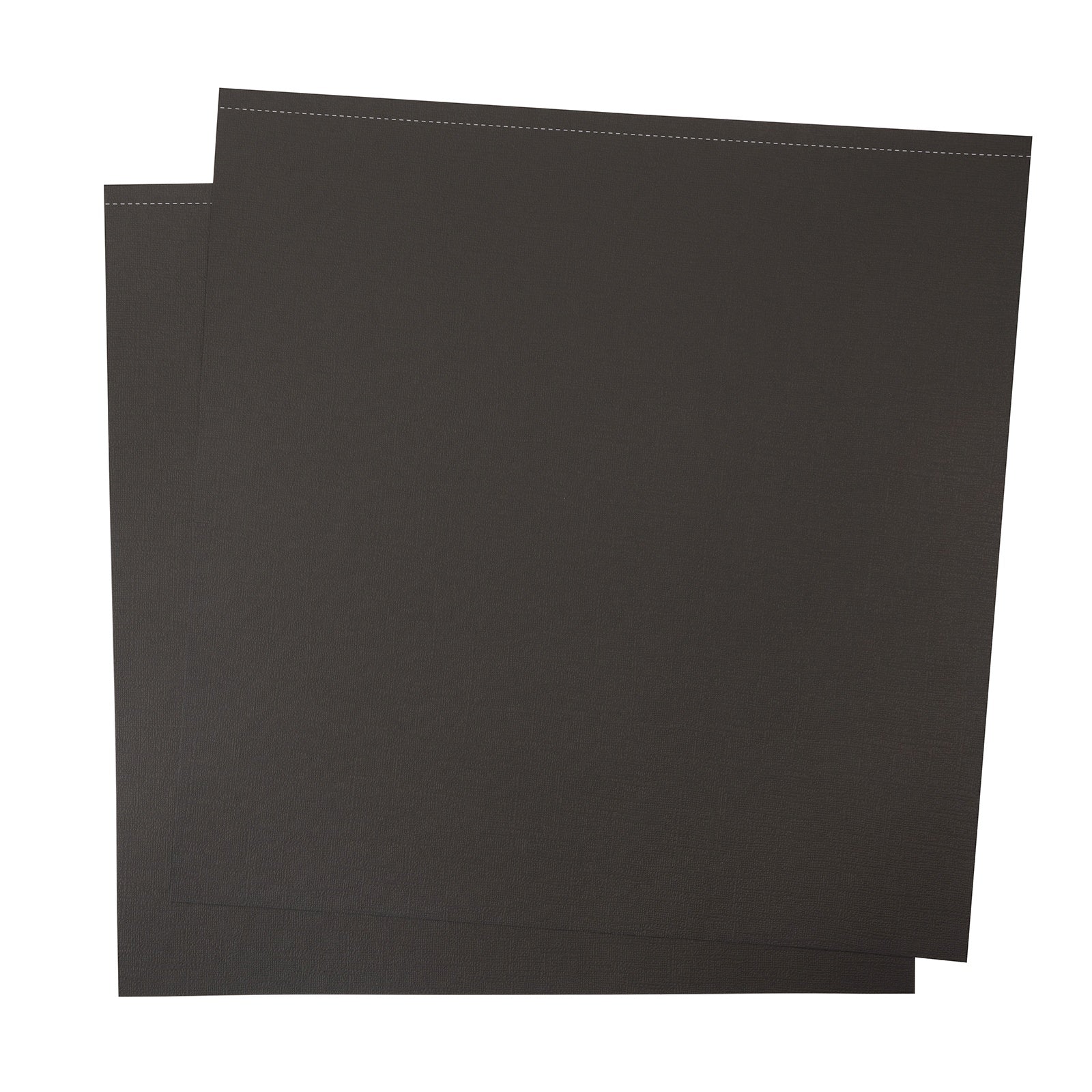 Colorbok Textured Cardstock Pad 12"X12" 40/Pkg Midnight Black
