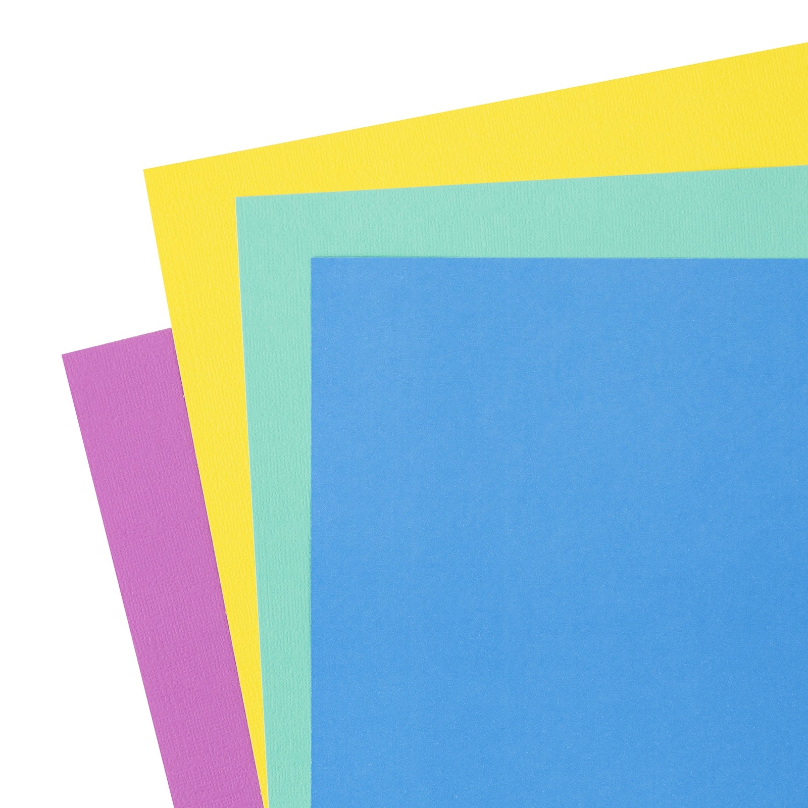 Colorbok Textured Cardstock Pad 12"X12" 30/Pkg Summer Splash