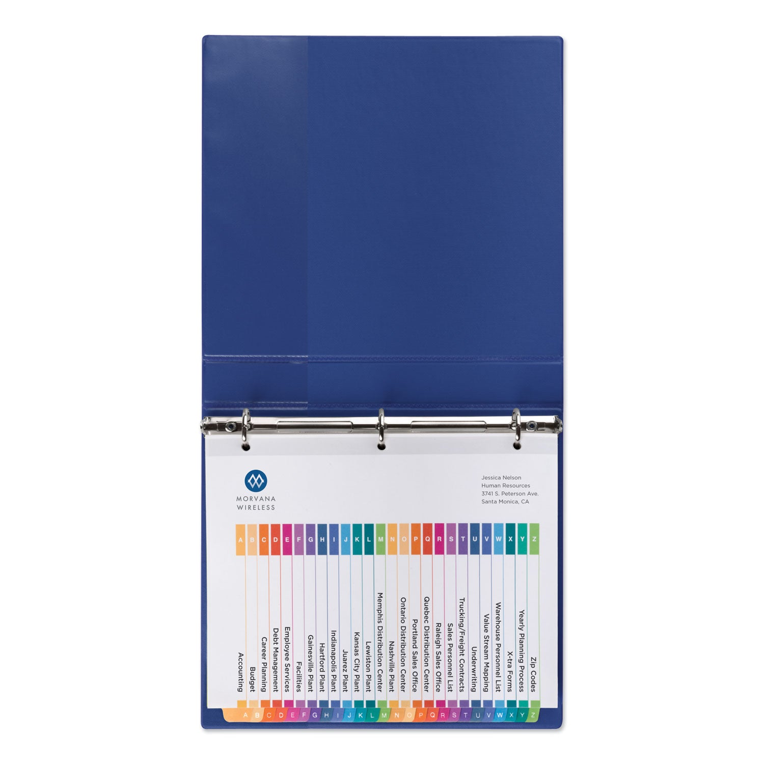 Avery® Ready Index Customizable Table of Contents Multicolor Dividers, 26-Tab, Letter