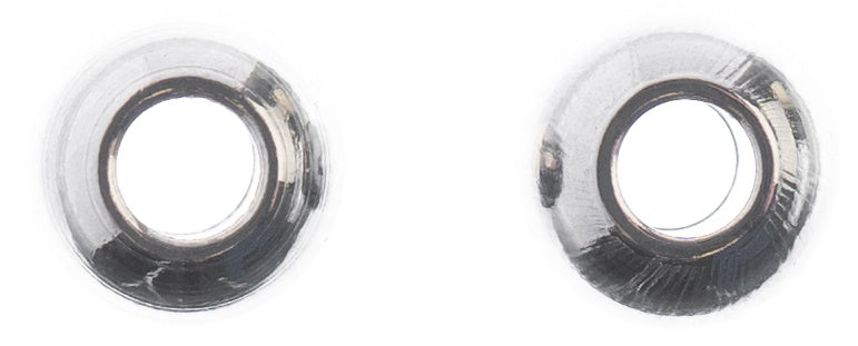 Stainless Steel Round Spacer Bead 20/Pkg 6mm