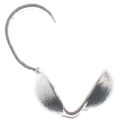 Stainless Steel Clamshell End Tip 30/Pkg 9mm