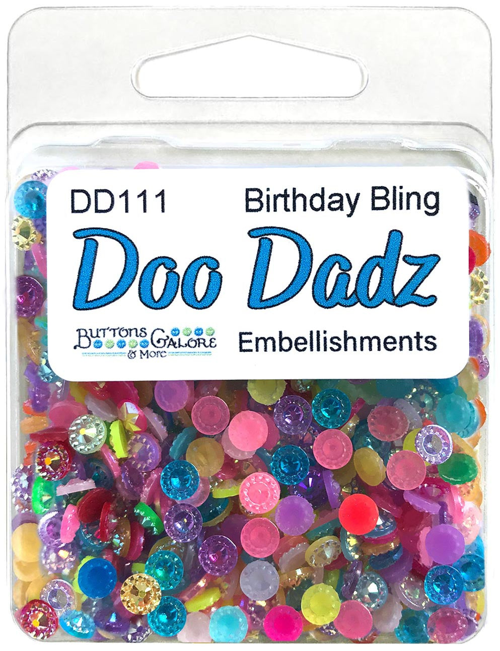 Buttons Galore Doodadz Embellishments Birthday Bling