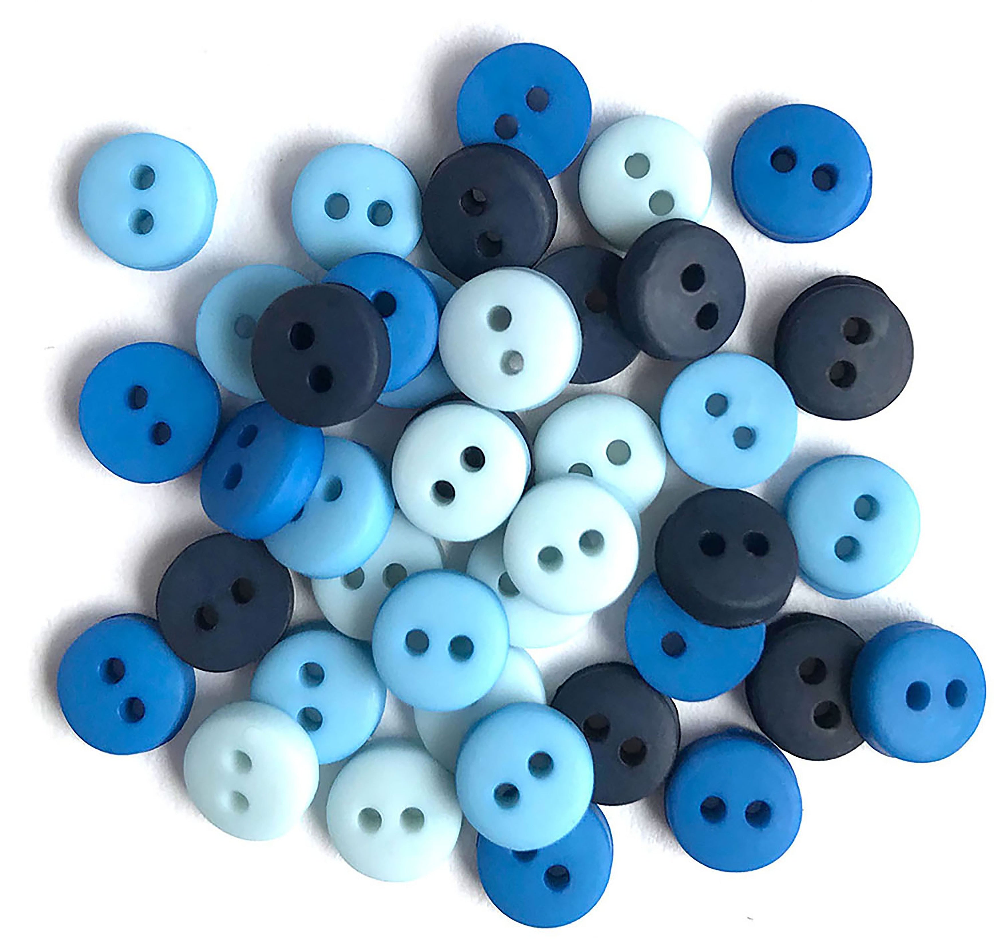 Buttons Galore Tiny Buttons Blues