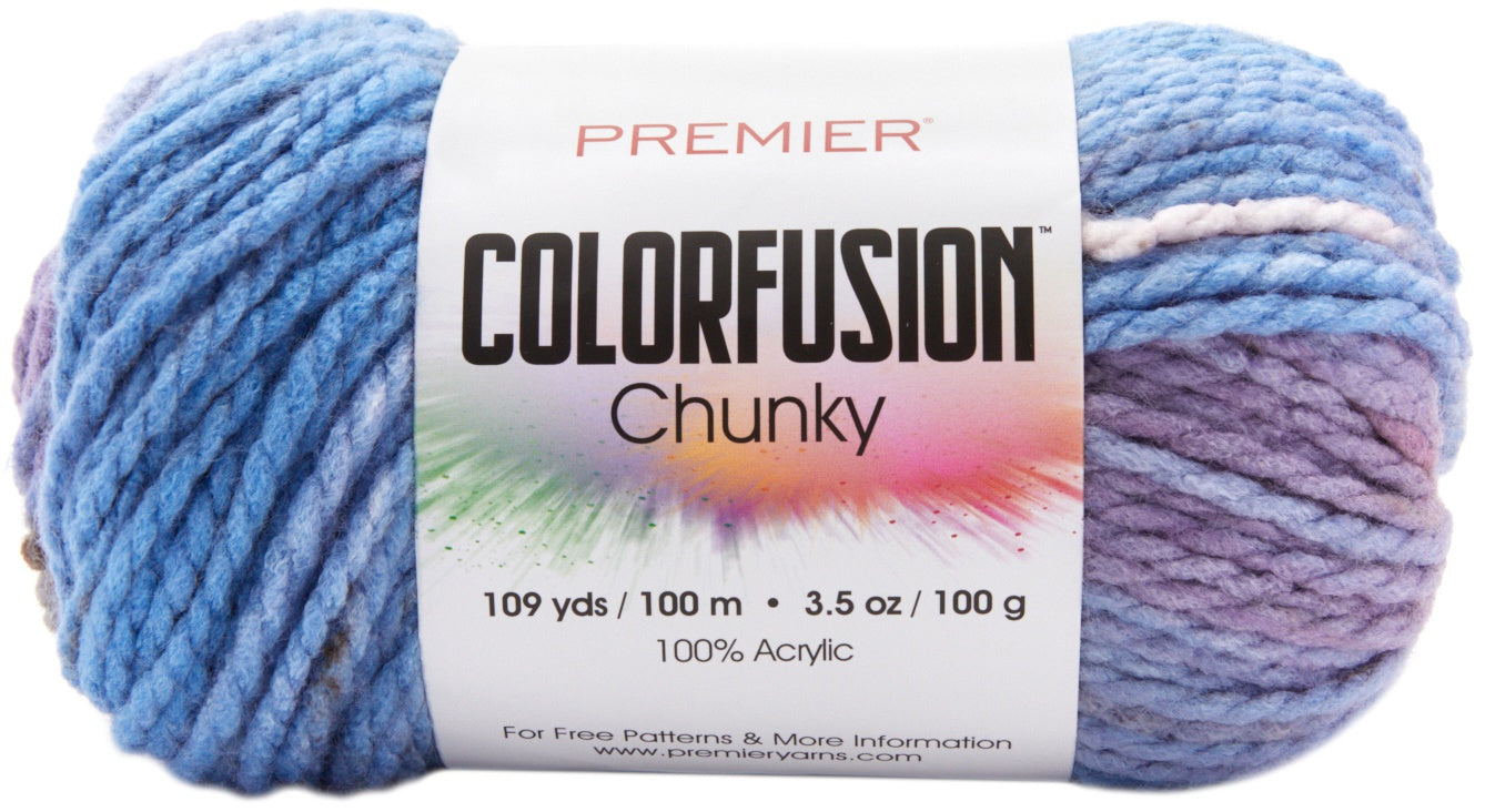 Premier Yarns Colorfusion Chunky Yarn Cotton Candy