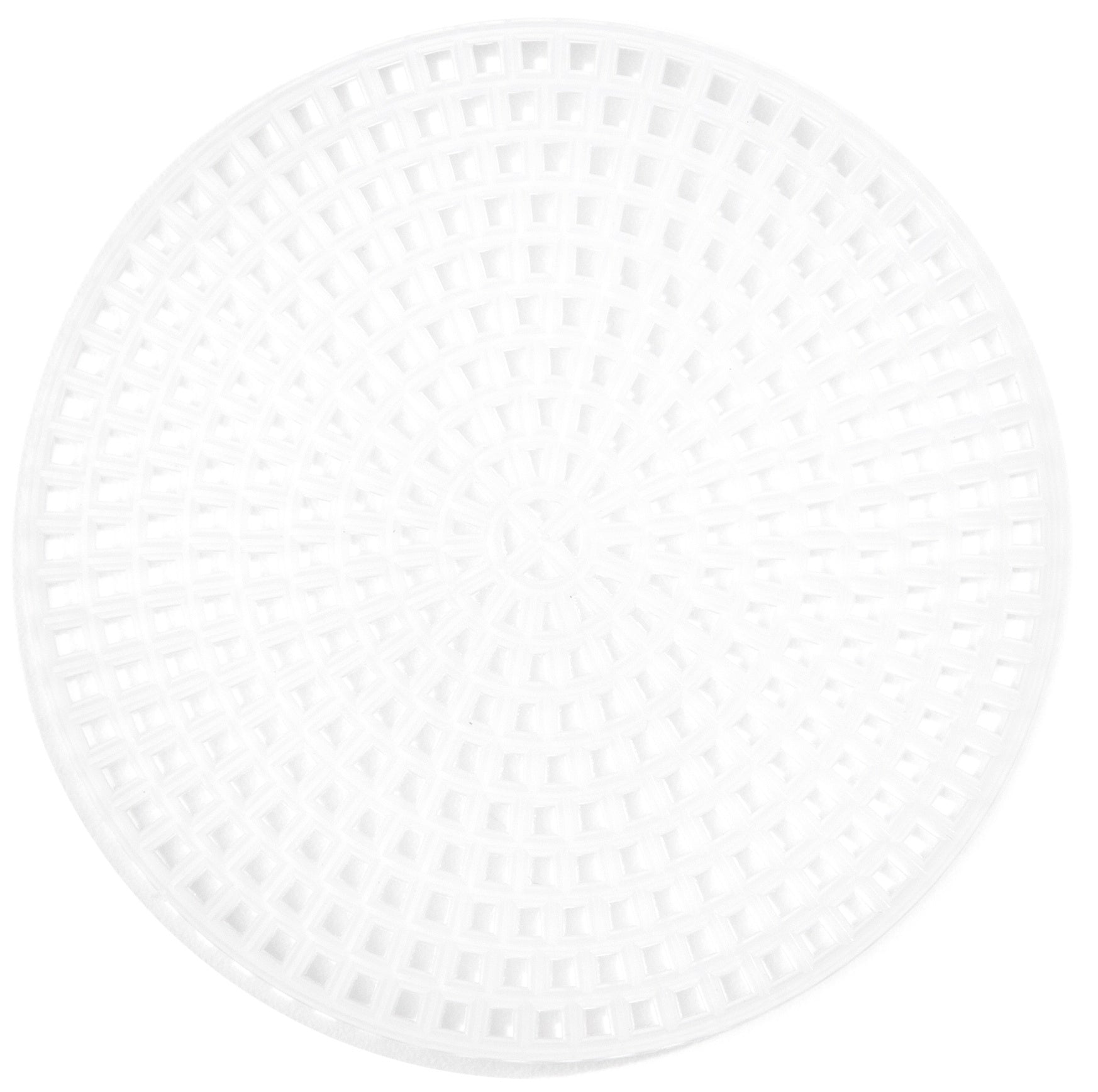 Cousin Plastic Canvas Shape 7 Count 3" 10/Pkg Circle Clear