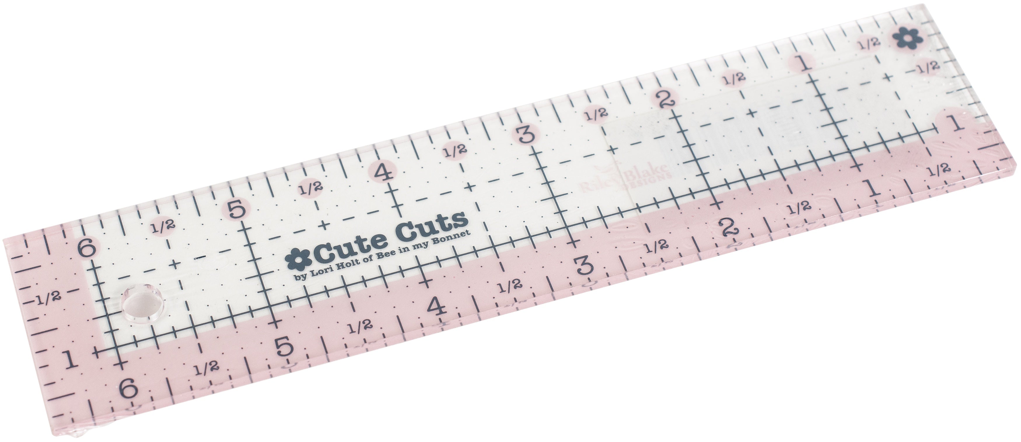Riley Blake Cute Cuts Ruler 1.5"X6.5"