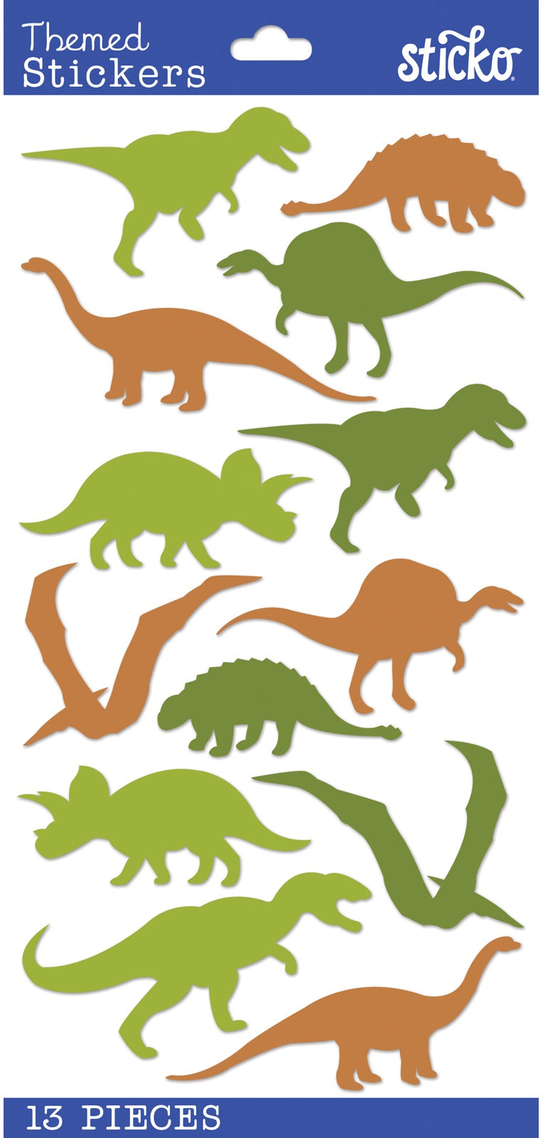 Sticko Tiny Stickers Dinosaur Silhouettes
