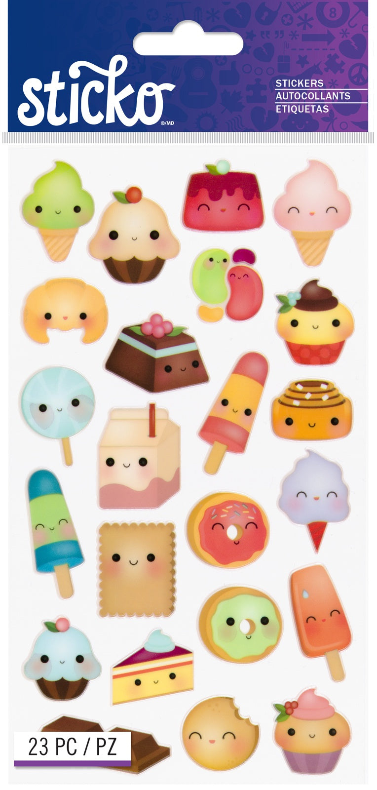 Sticko Stickers Snack Attack