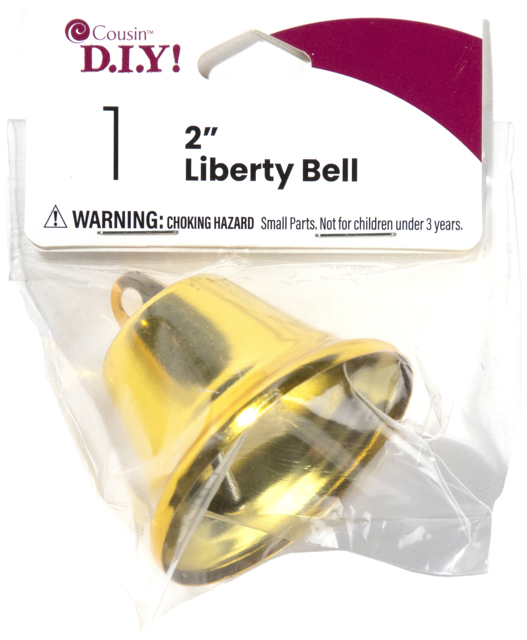 Liberty Bell 2" 1/Pkg Gold