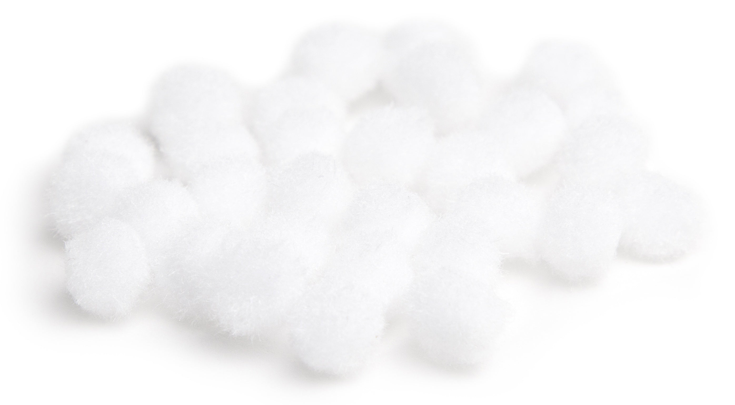 Pom-Poms 7mm 30/Pkg White