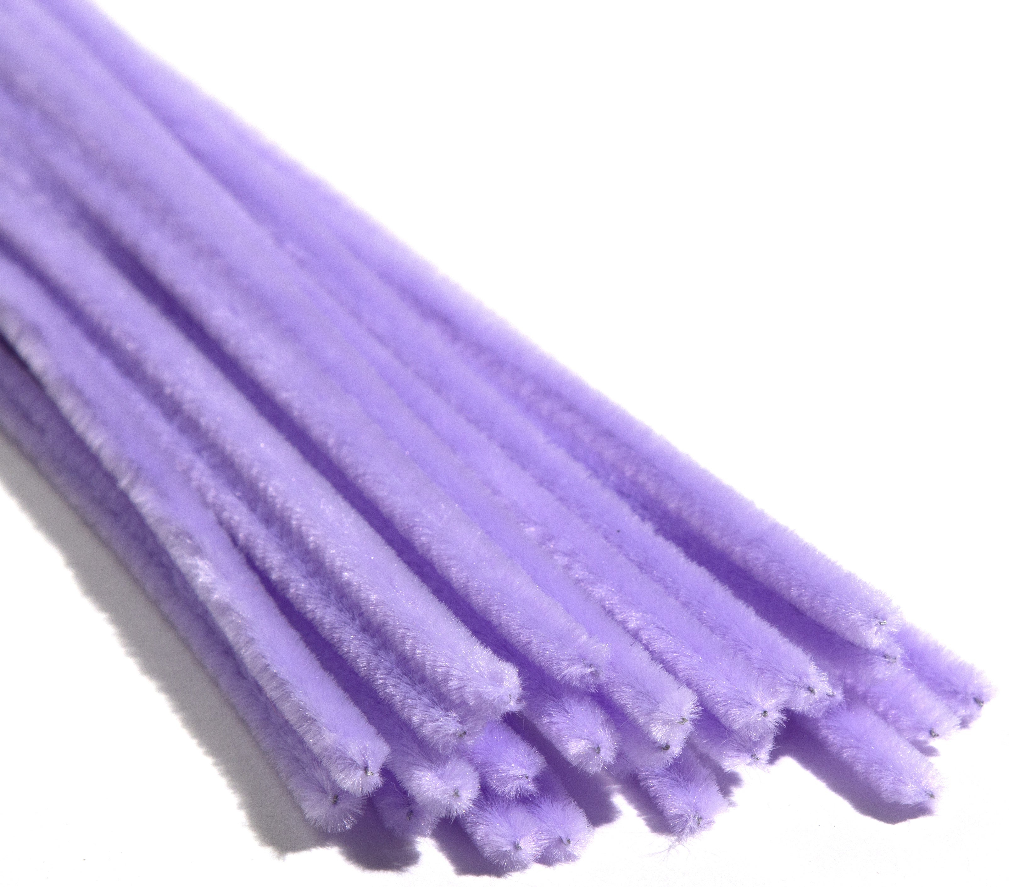Chenille Stems 6mmx12" 25/Pkg Lavender