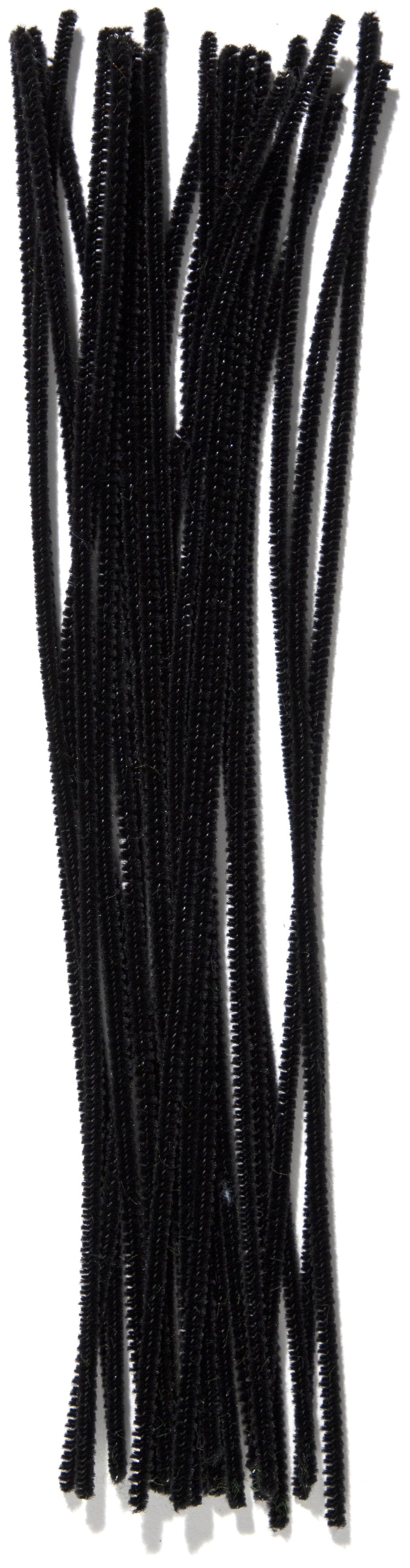 Chenille Stems 3mmx12" 25/Pkg Black
