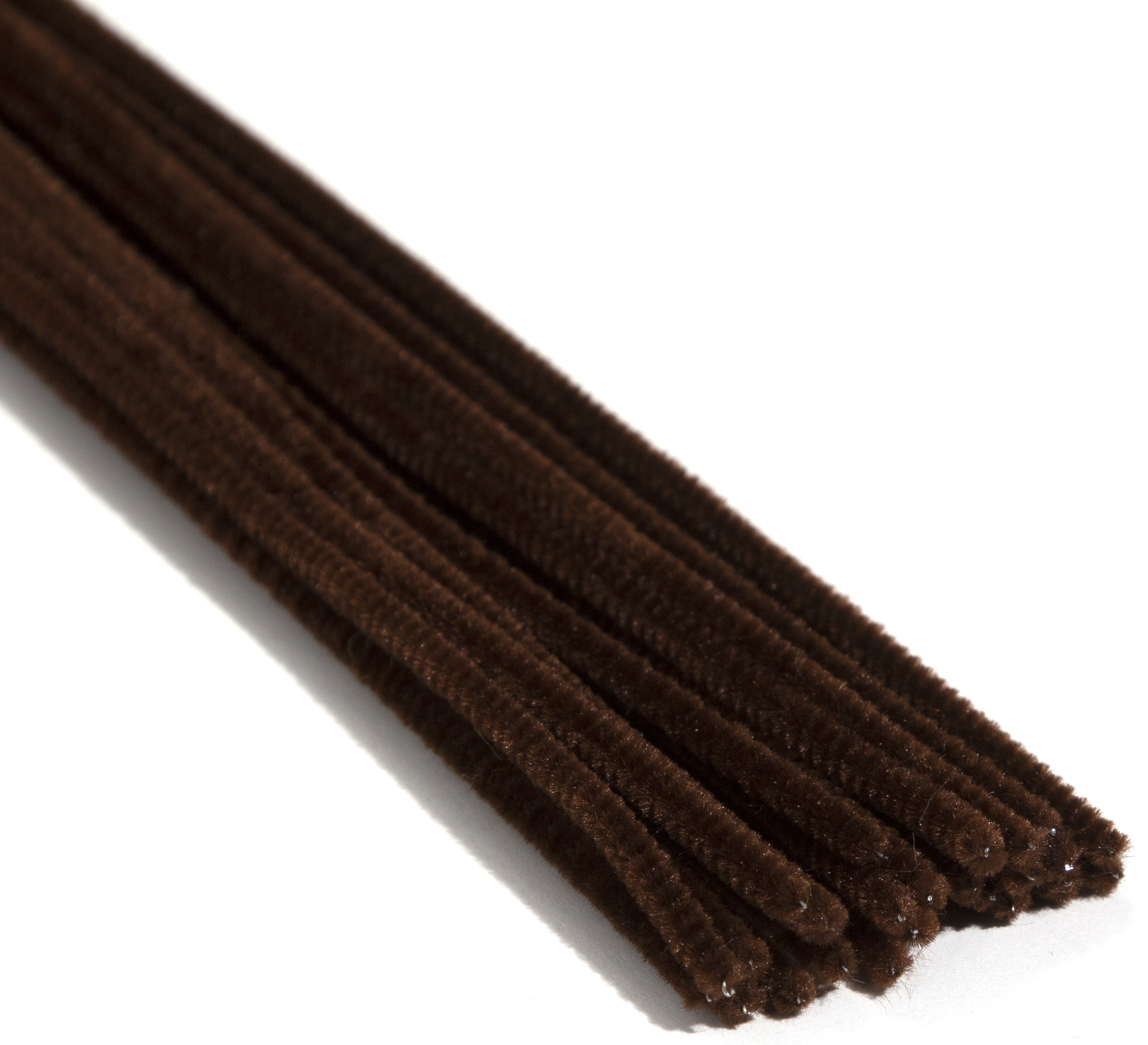 Chenille Stems 3mmx12" 25/Pkg Brown
