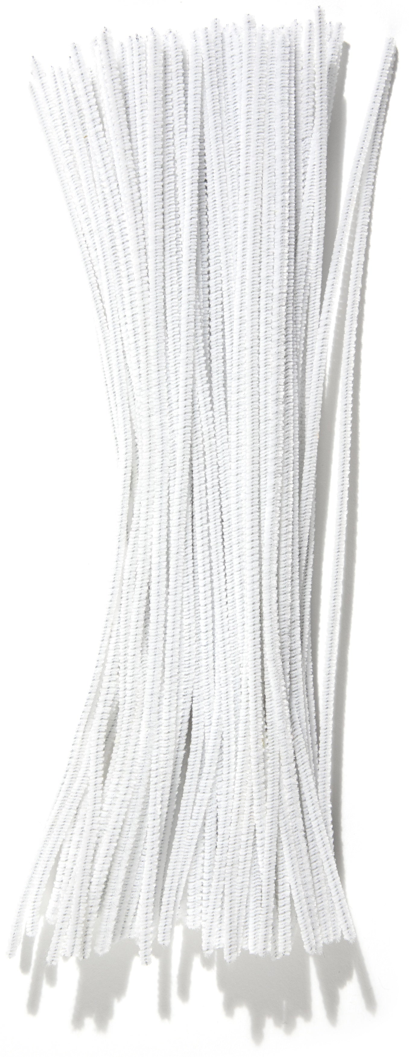 Chenille Stems 3mmx12" 100/Pkg White