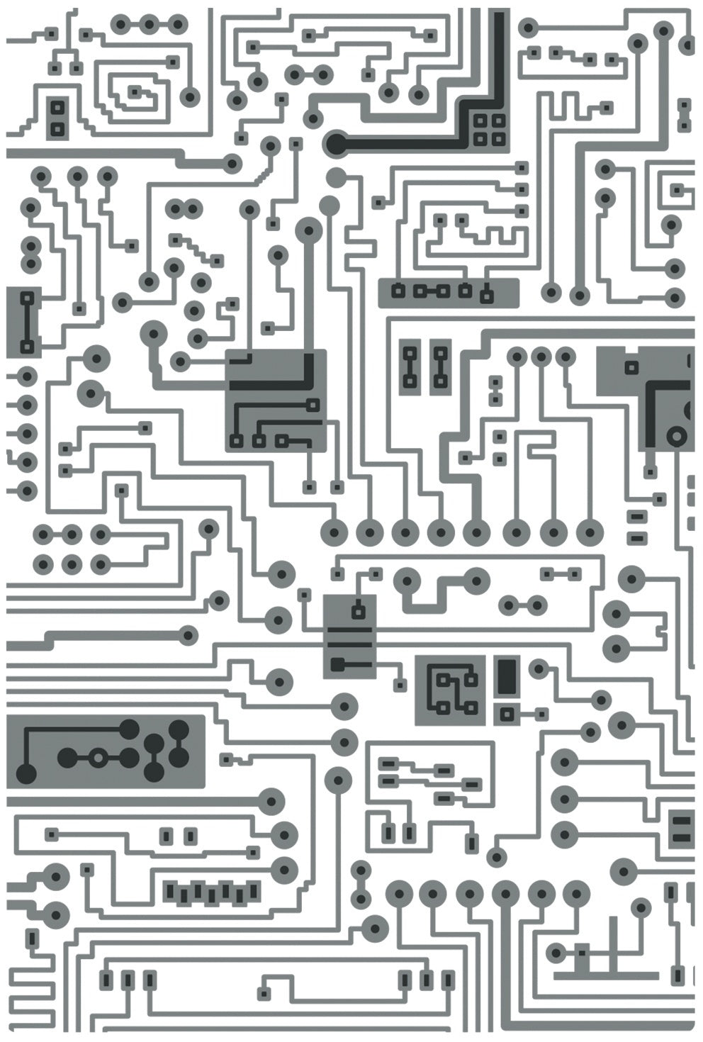 Sizzix 3D Textured Impressions Embossing Folder By Tim Holtz Circuit