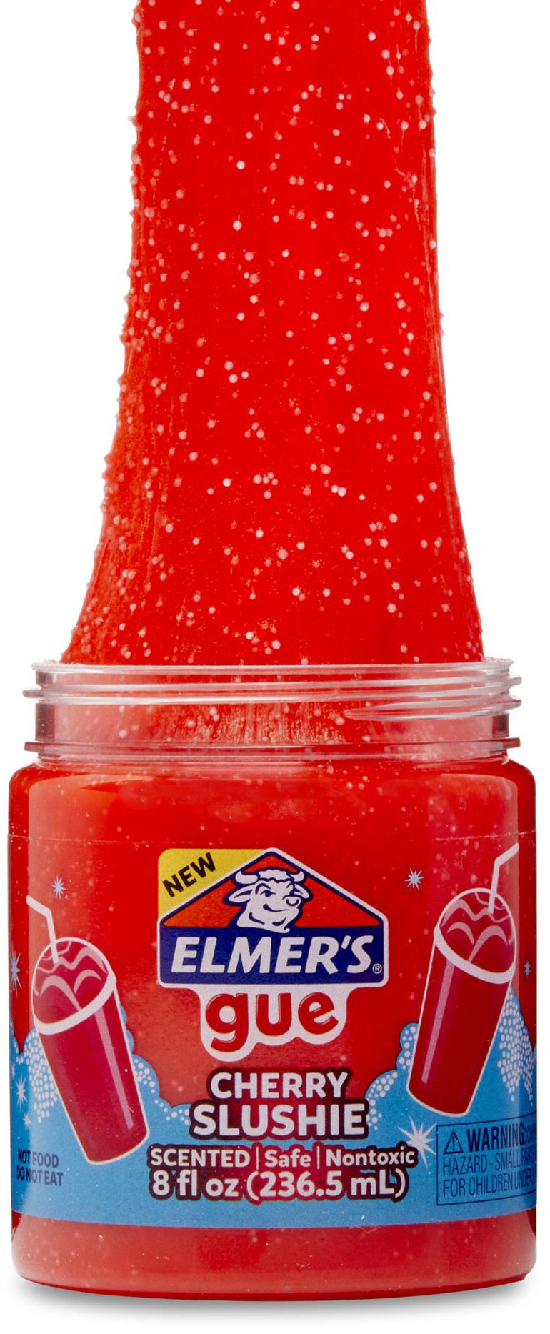 Elmer's Premade Slime Cherry Slushie