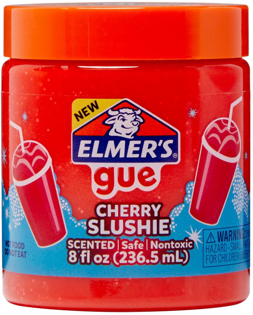 Elmer's Premade Slime Cherry Slushie