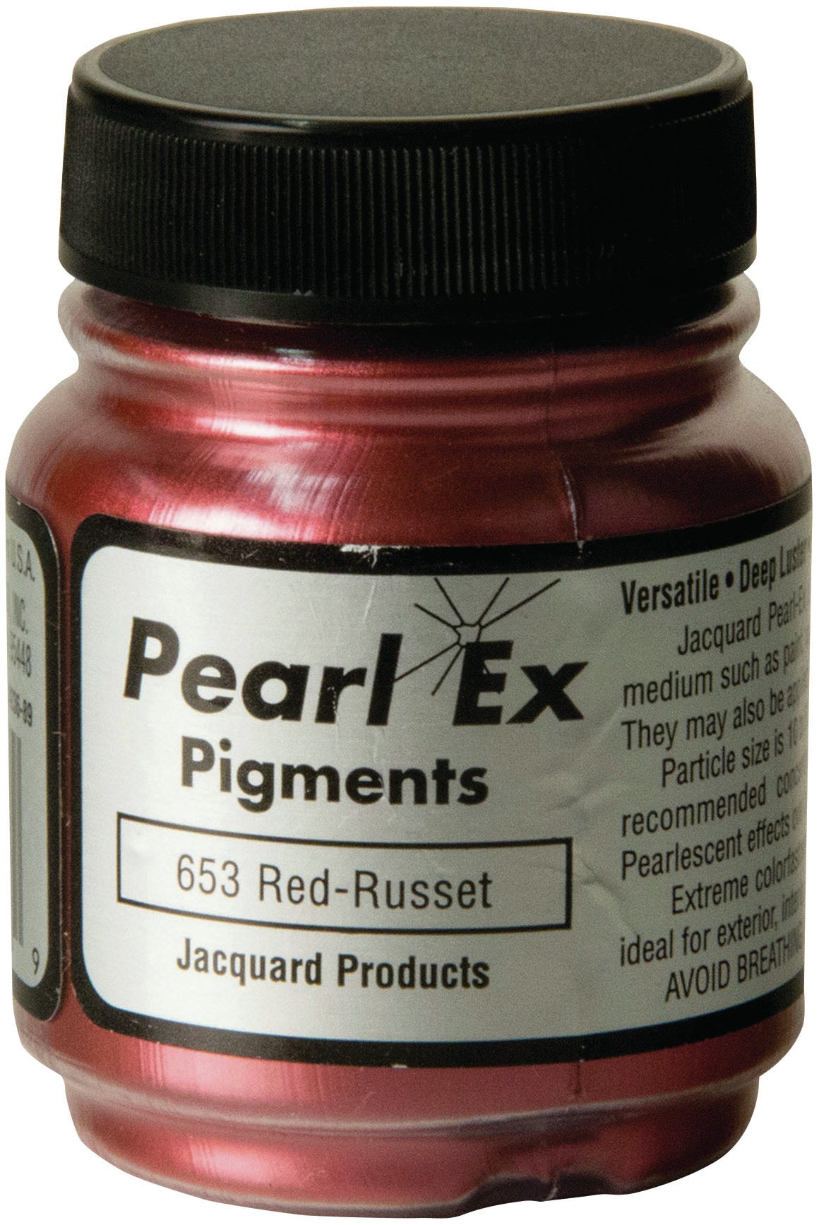 Jacquard Pearl Ex Powdered Pigment .75oz Red Russet