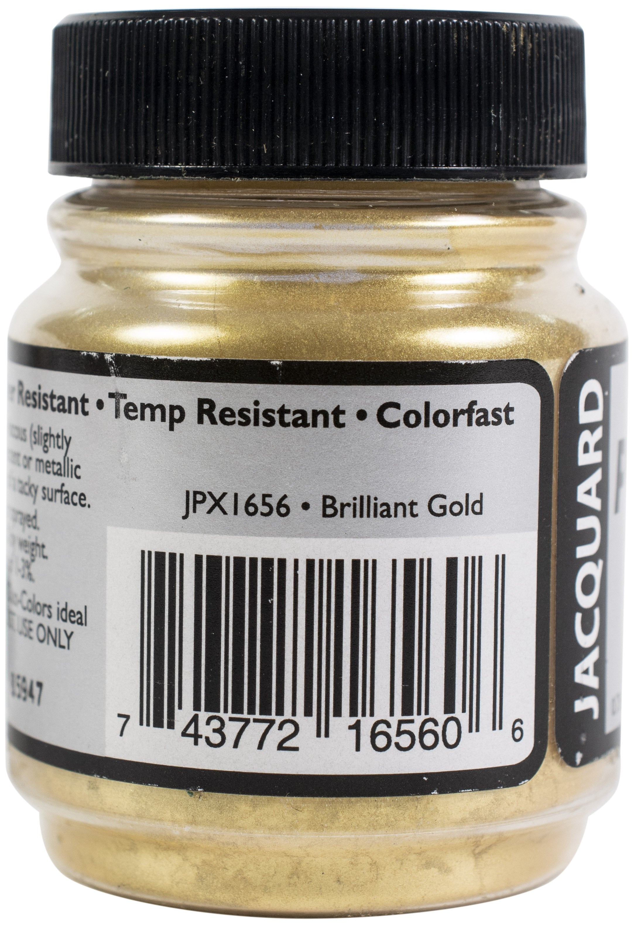 Jacquard Pearl Ex Powdered Pigment .75oz Brilliant Gold