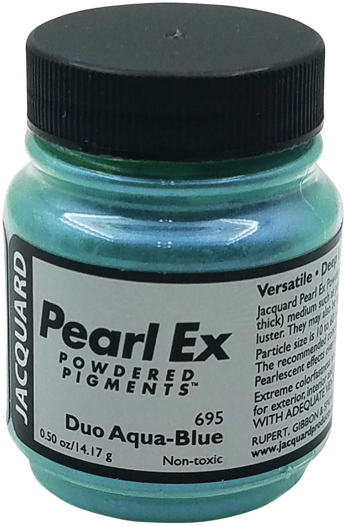 Jacquard Pearl Ex Powdered Pigment .5oz Duo Aqua-Blue