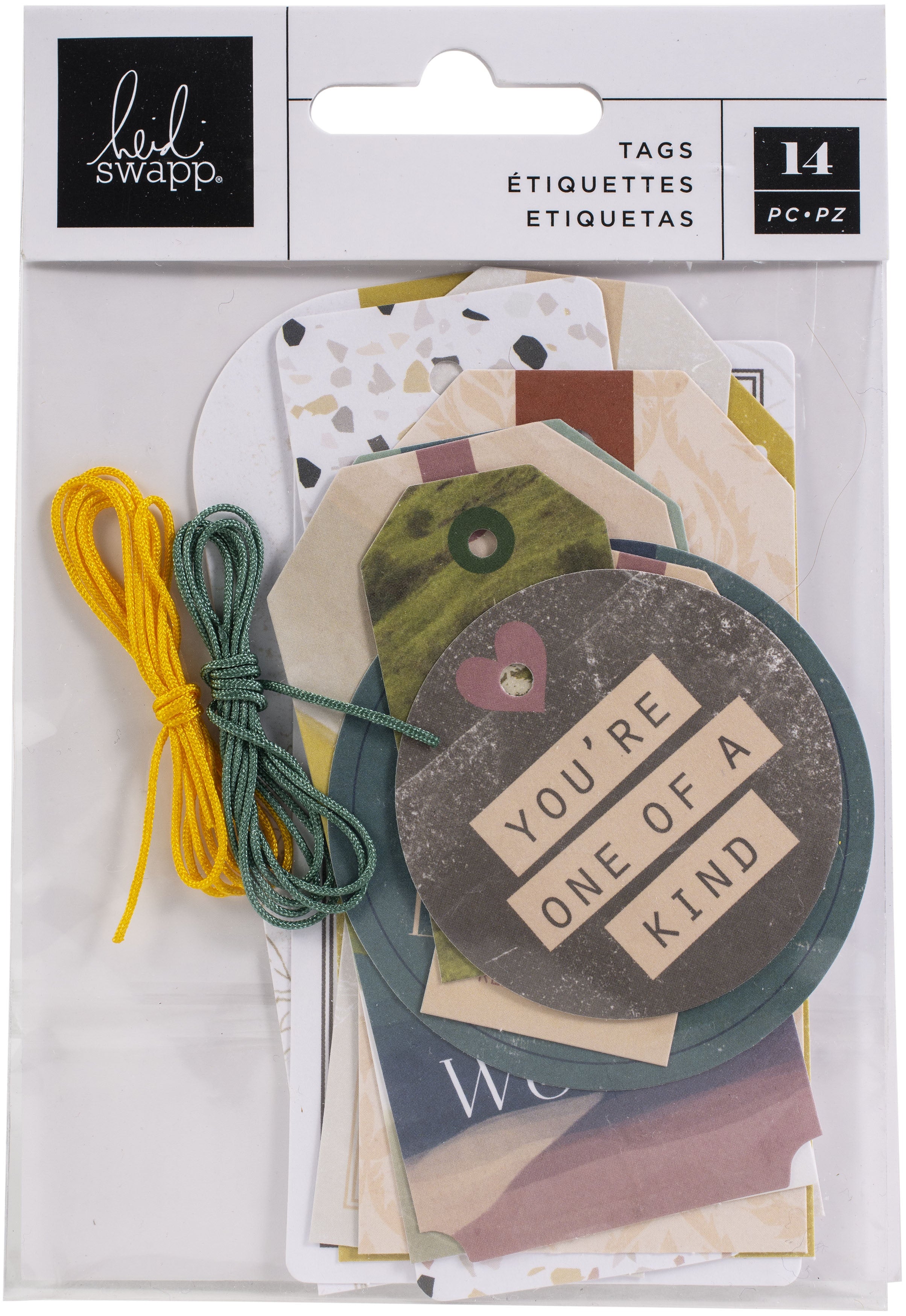 Heidi Swapp Care Free Tag Set 14/Pkg 