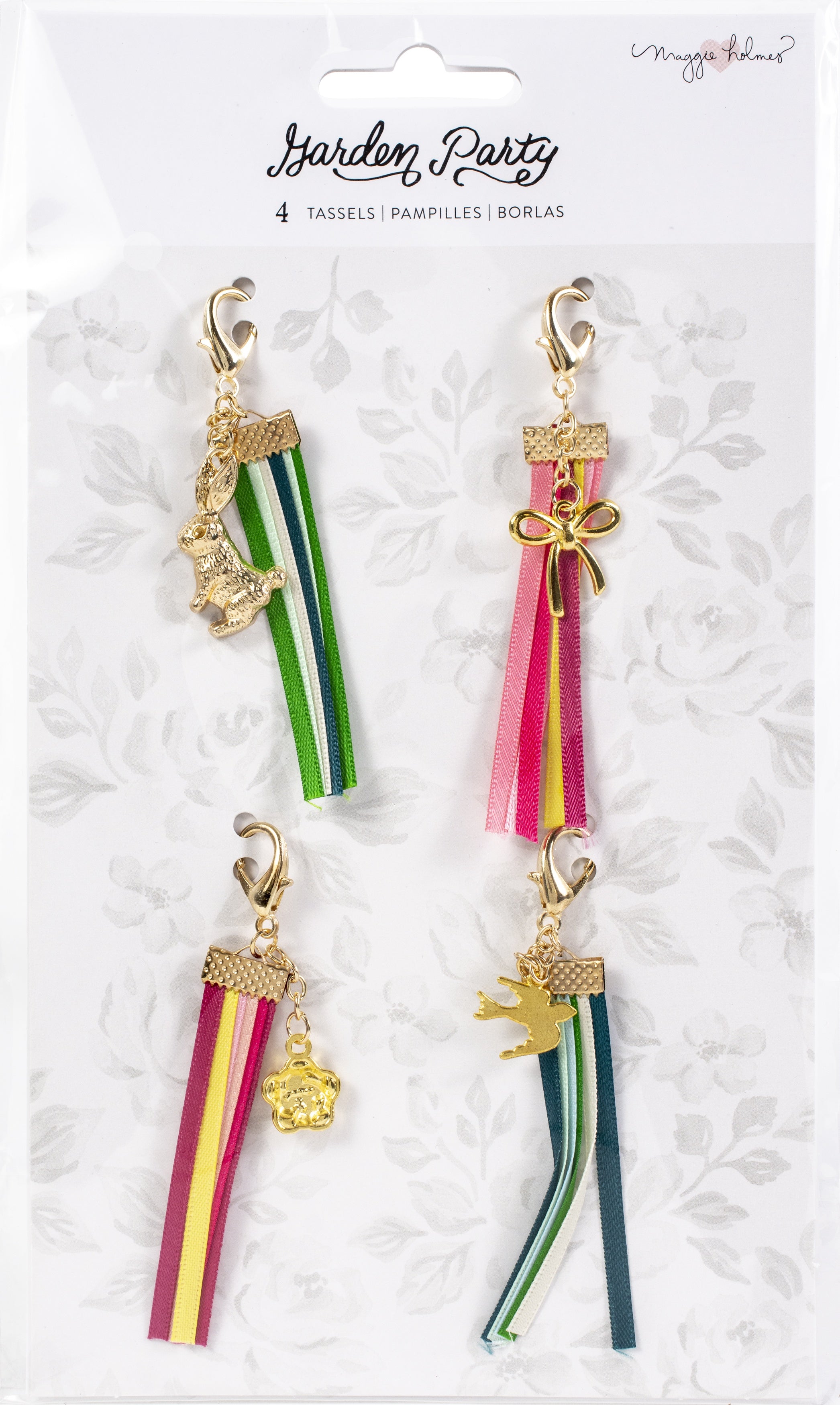 Maggie Holmes Garden Party Tassels 4/Pkg 
