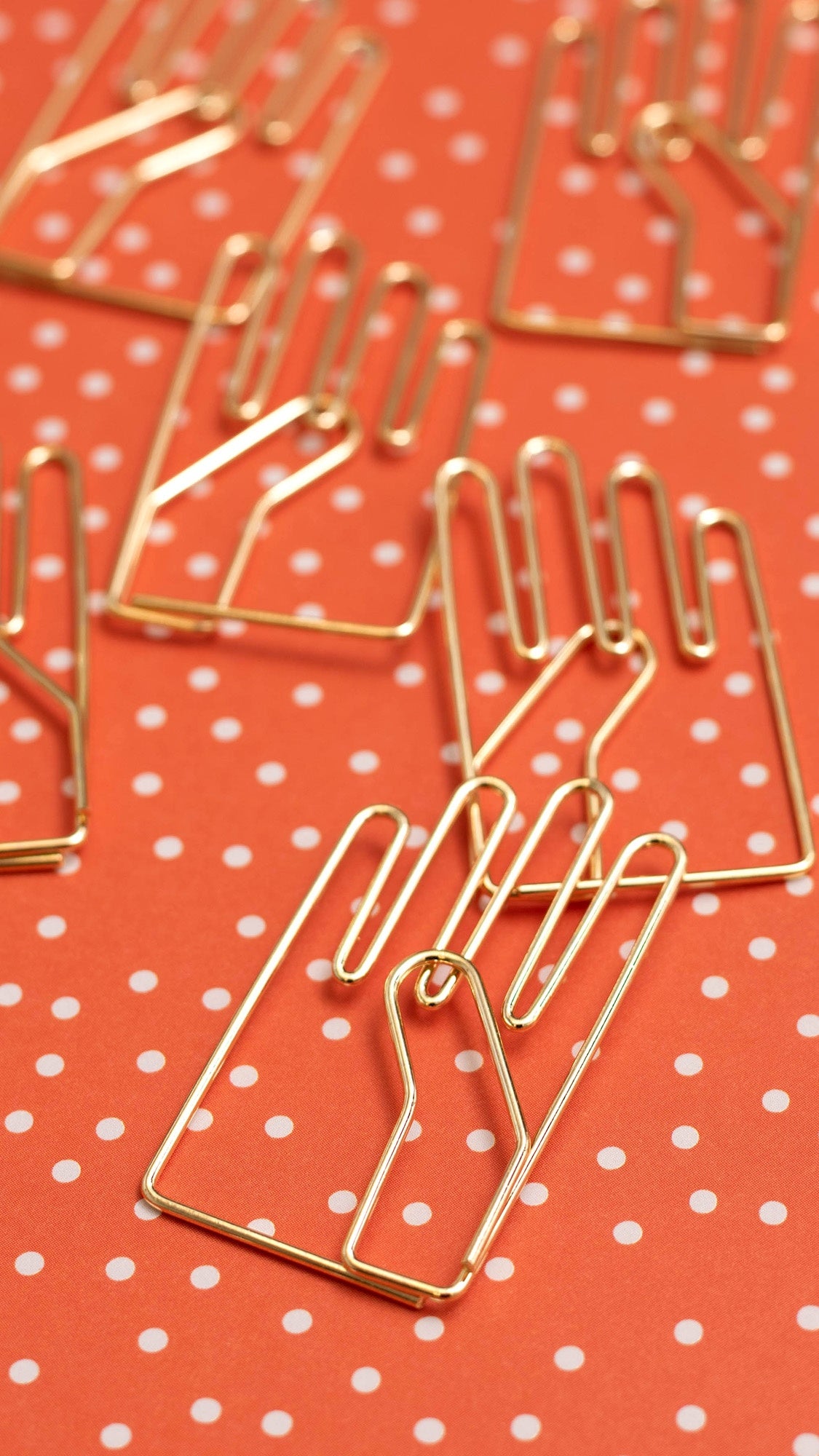 Jen Hadfield Reaching Out Metal Clips Hand