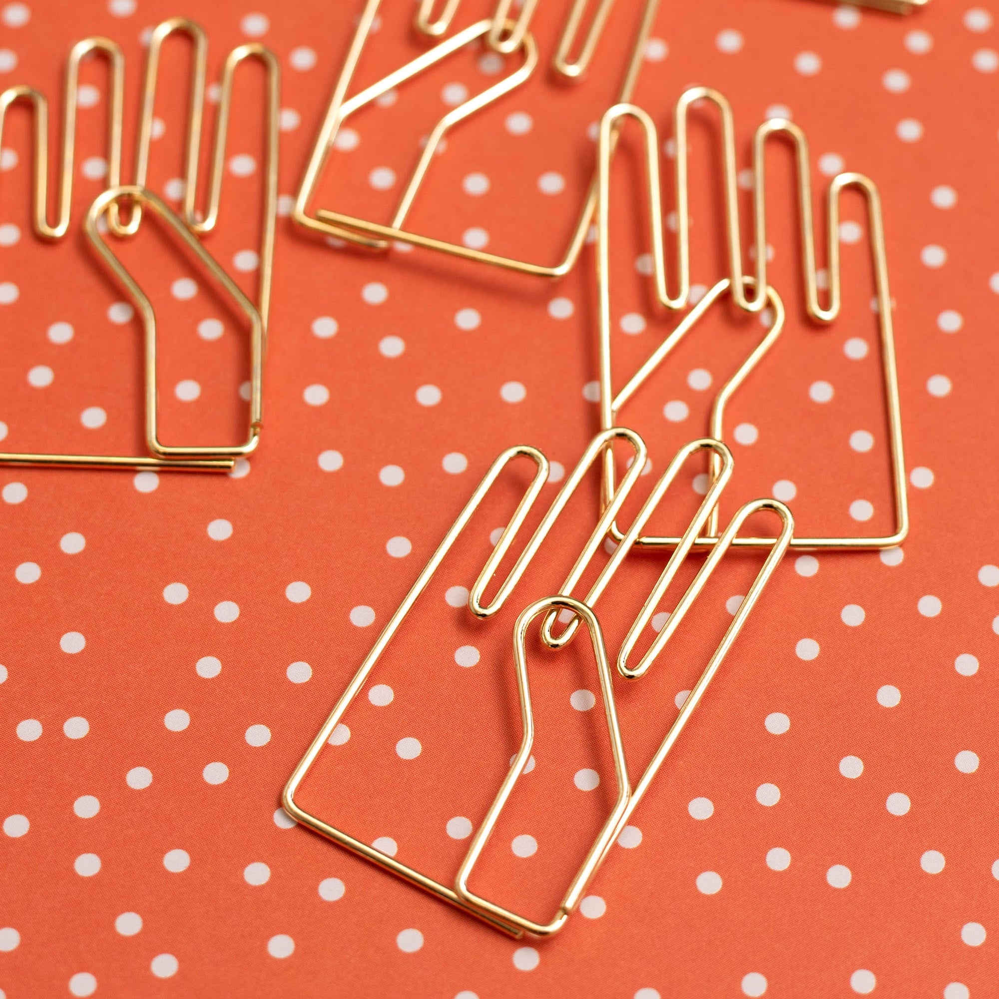Jen Hadfield Reaching Out Metal Clips Hand
