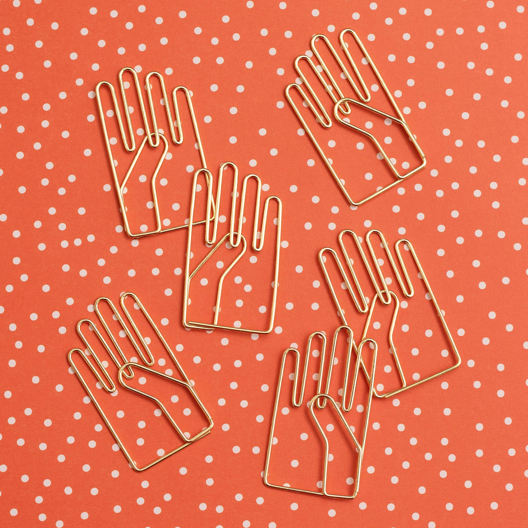 Jen Hadfield Reaching Out Metal Clips Hand