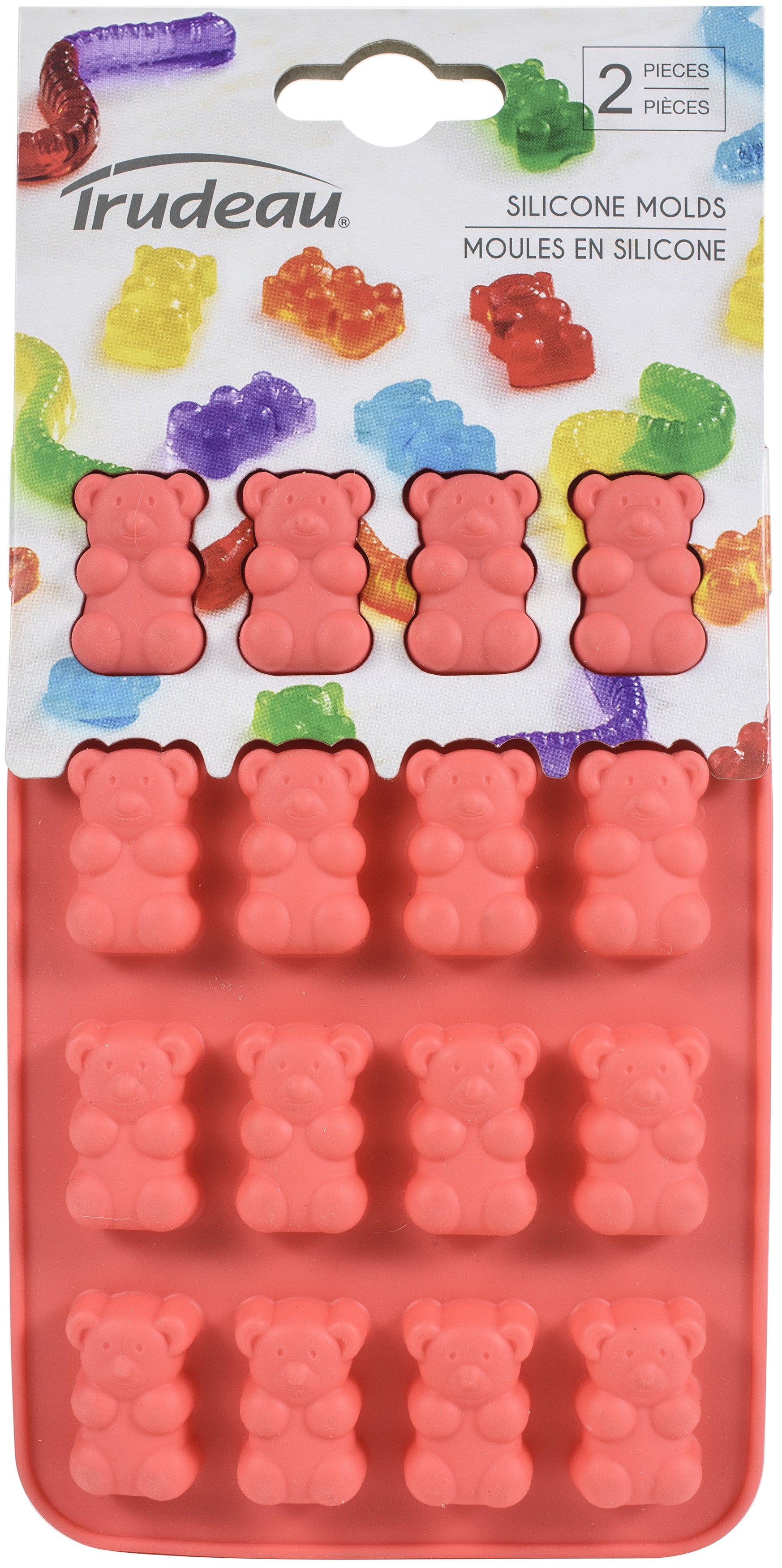 Silicone Chocolate Mold 2/Pkg Gummy Bears