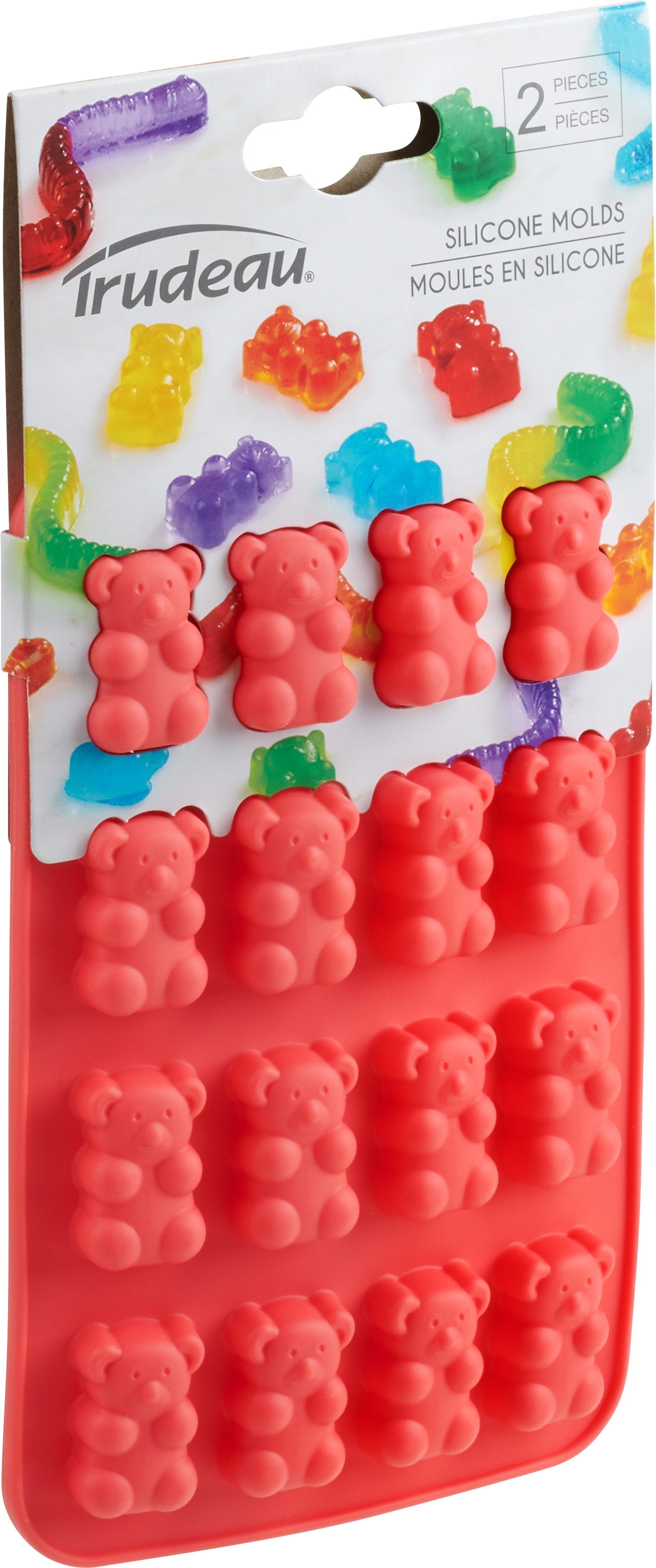 Silicone Chocolate Mold 2/Pkg Gummy Bears